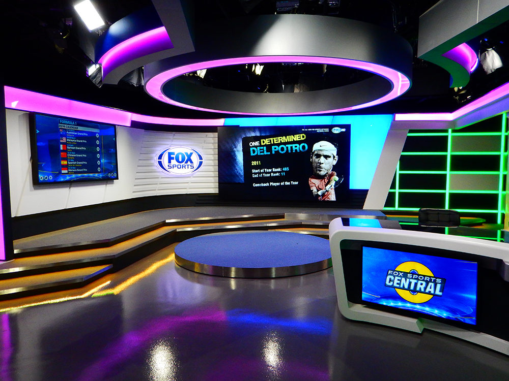 Sports TV Studio Design