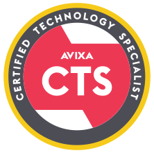 CTS avixa certified audio visual