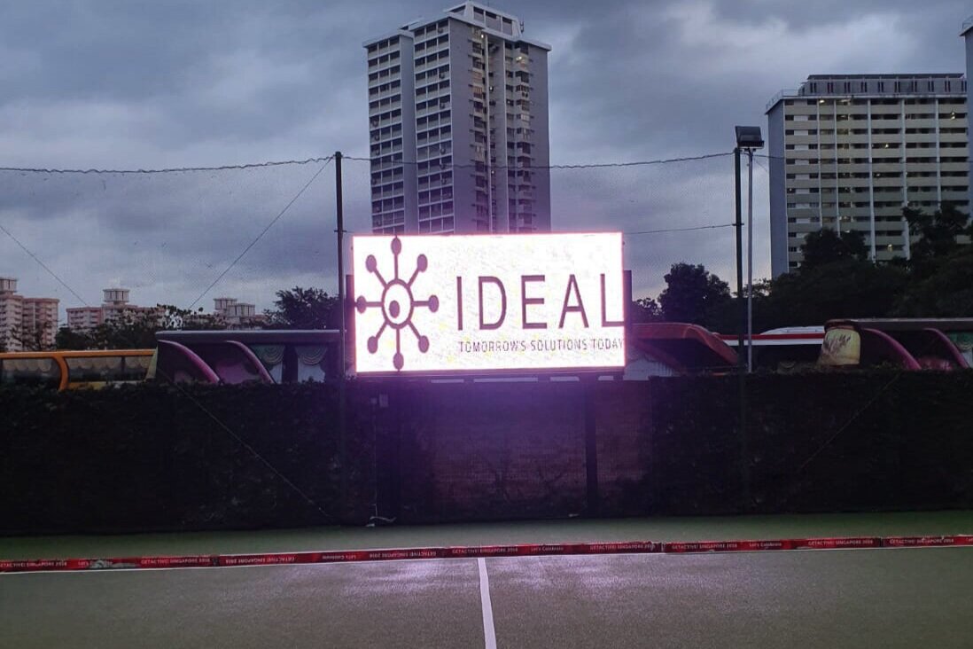 Outdoor LED Screen in Singapore Hokey village