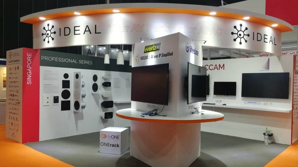 Ideal Systems Booth at Infocomm SEA 2019