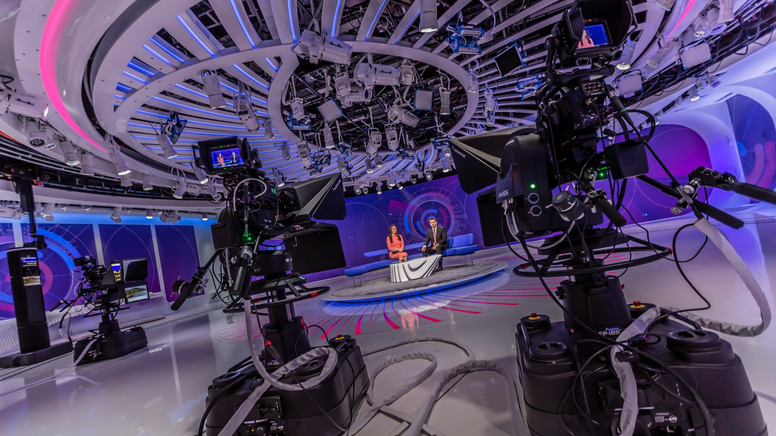  What equipment do you need for a TV studio? 
