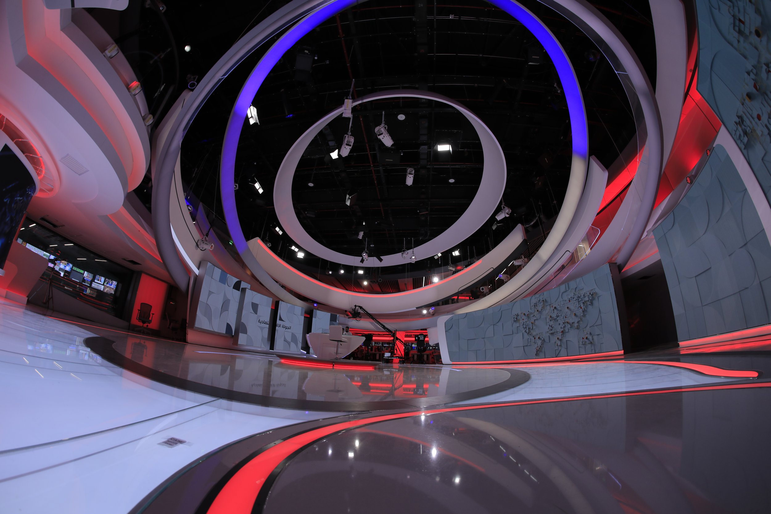 Al Ghad TV News Studio Light.JPG