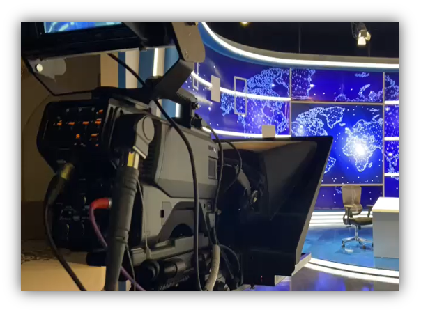 Al Sabah TV Studio Kiwait Broadcast camera.png