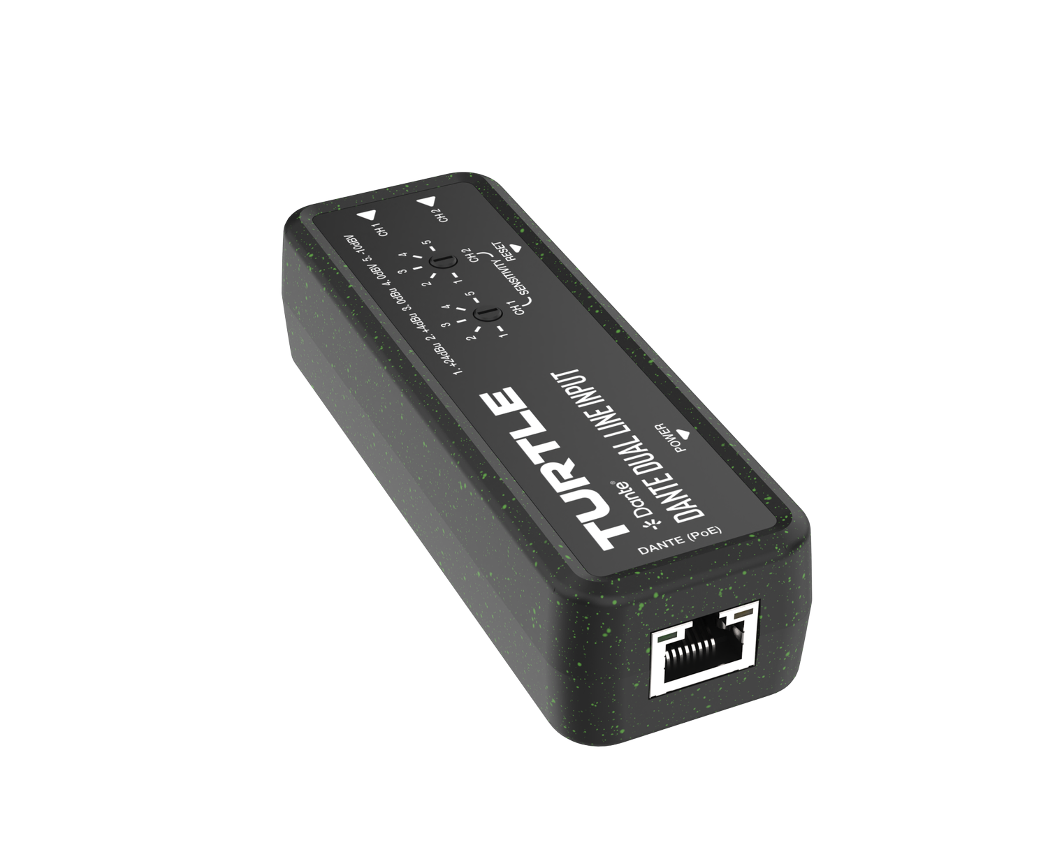 Dante 2CH Analog Line Input Adapter