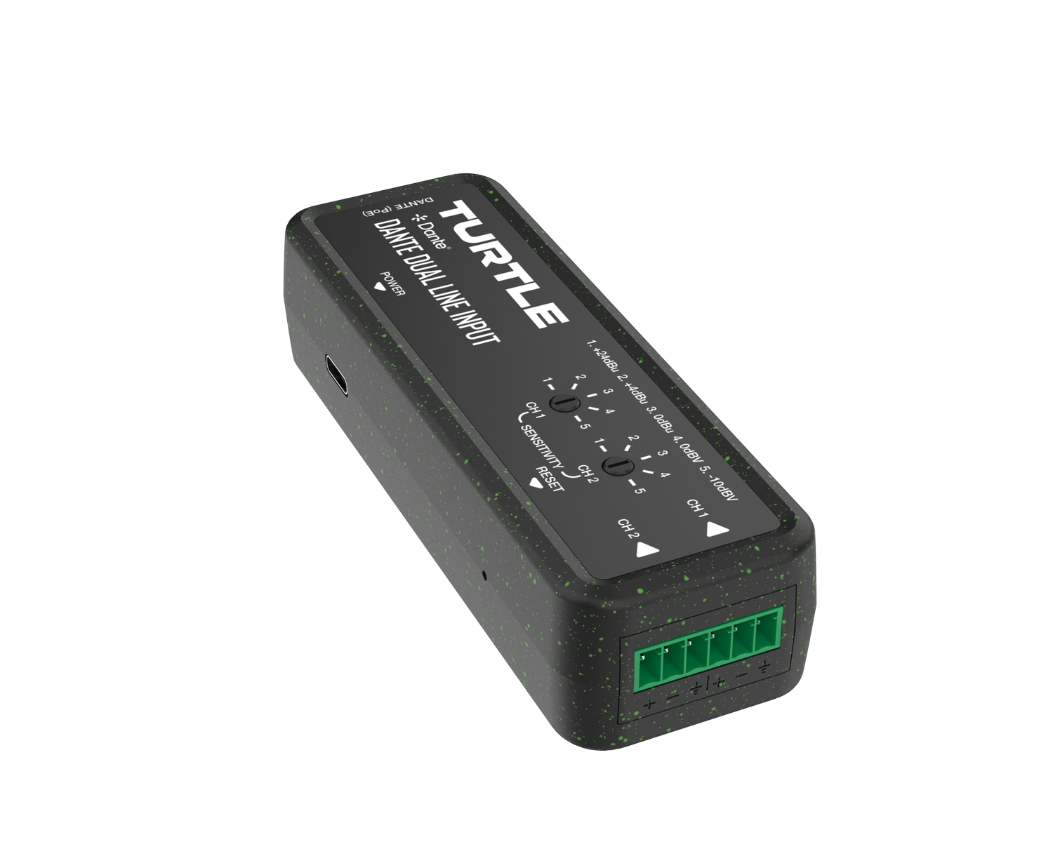 Dante 2CH Analog Line Input Adapter view 2