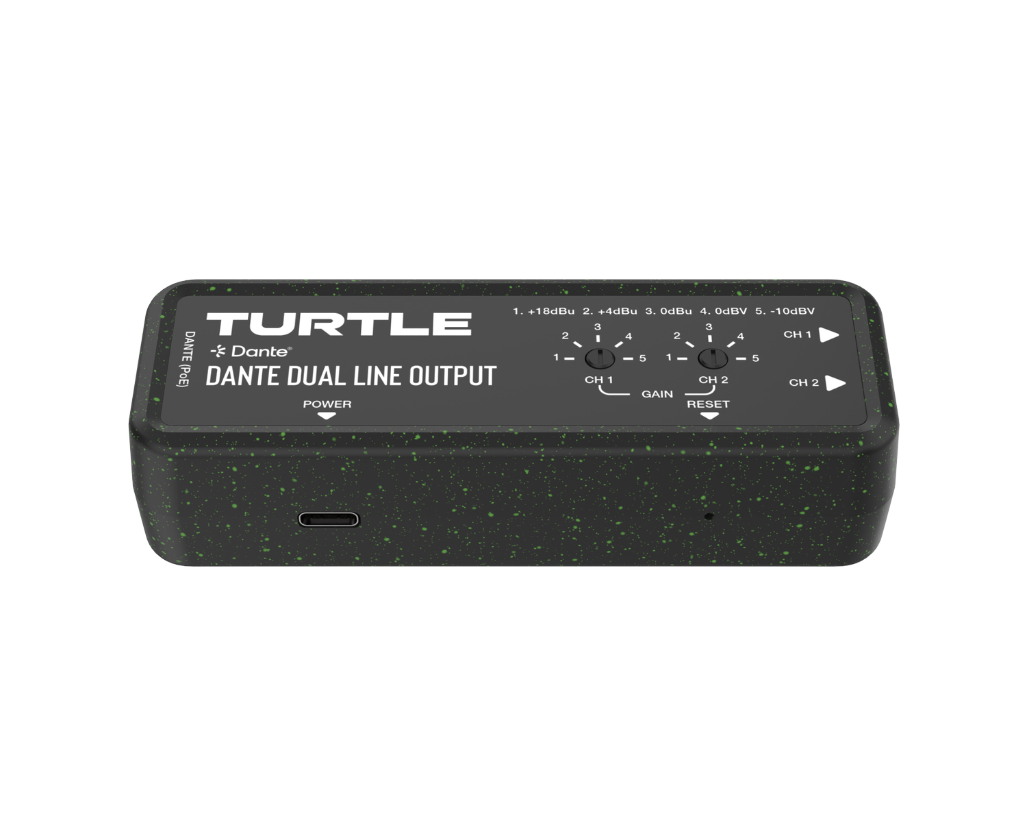 Dante 2CH Analog Line Output Adapter