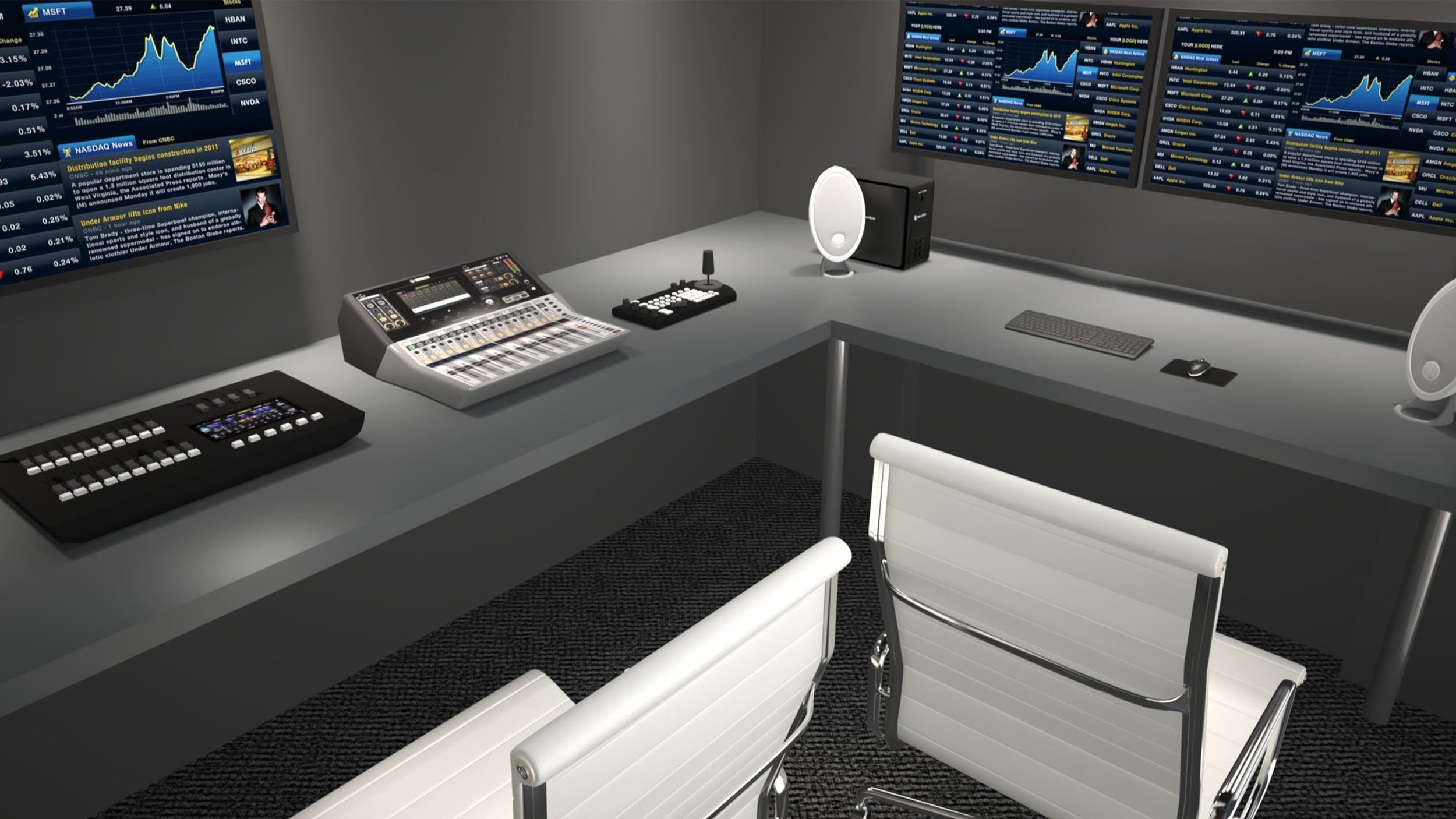 3D Rendering by Ideal Systems