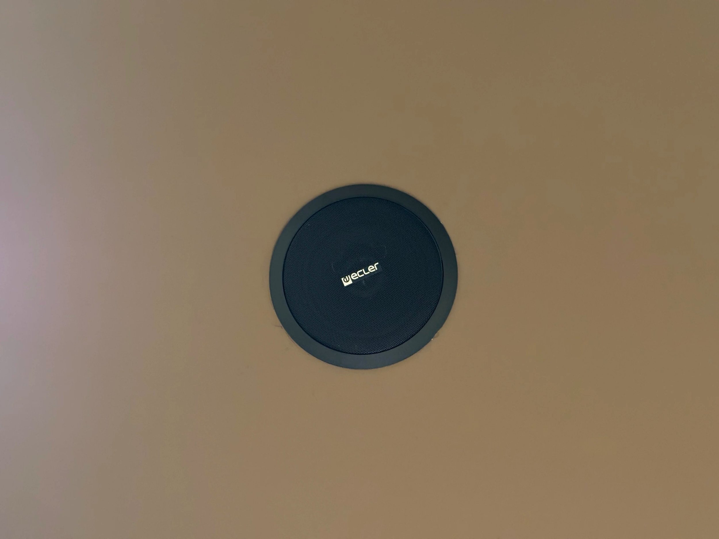  Ecler IC6 two-way 70/100V ceiling loudspeakers.
