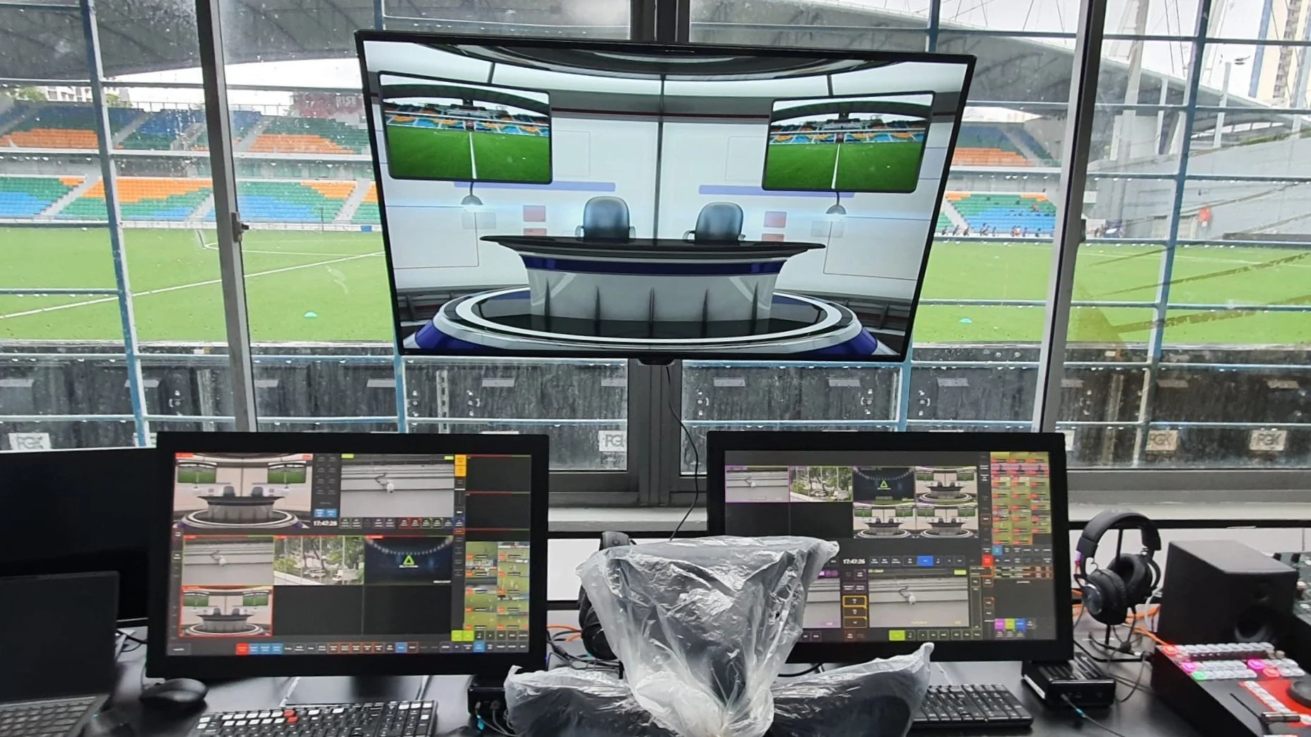 MultiCamera Football Live Broadcasting System — IDEAL SYSTEMS