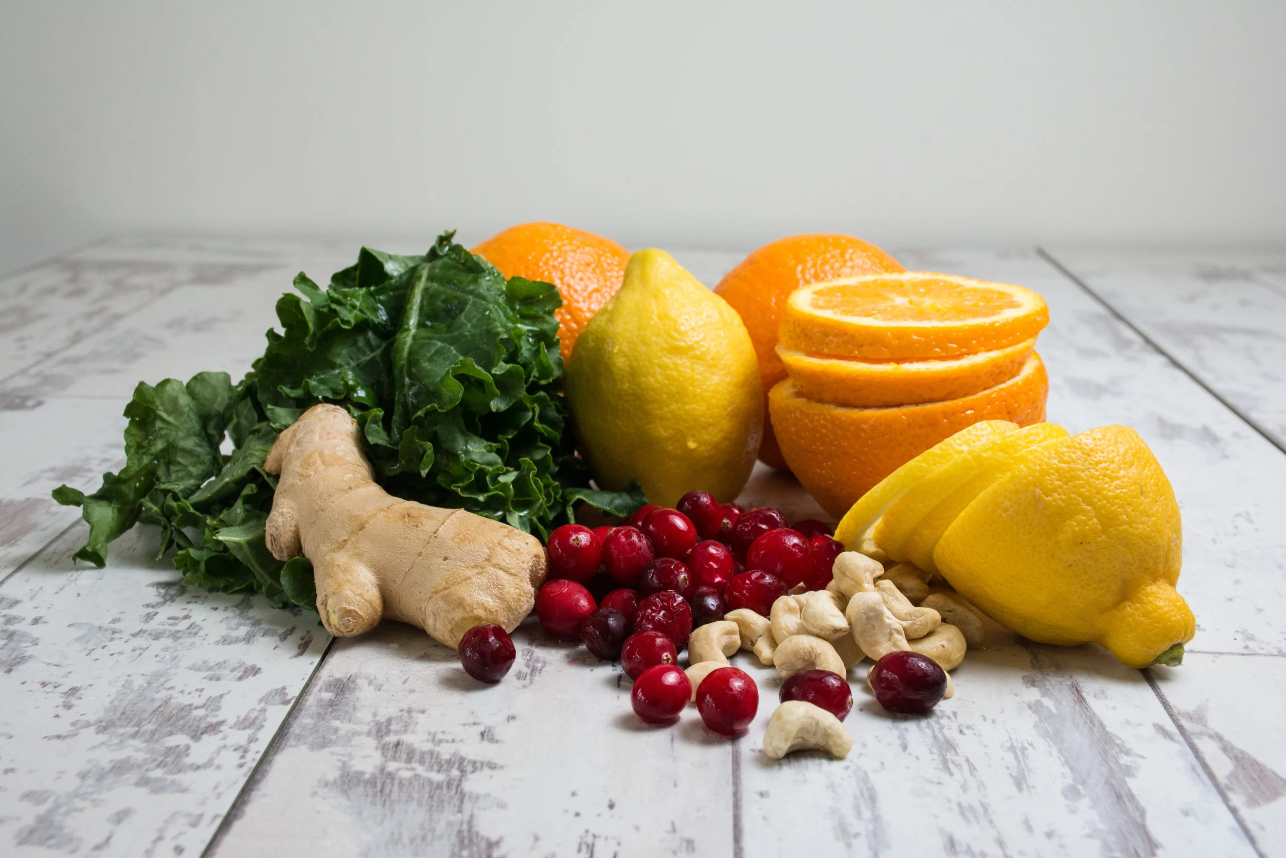 Fresh ingredients at The Cozy Corner
