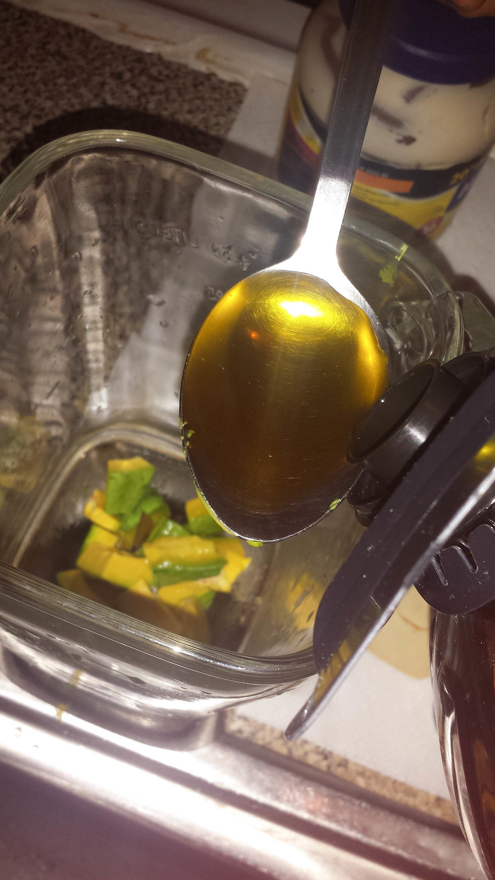 Step 3: Spoonful of Oil