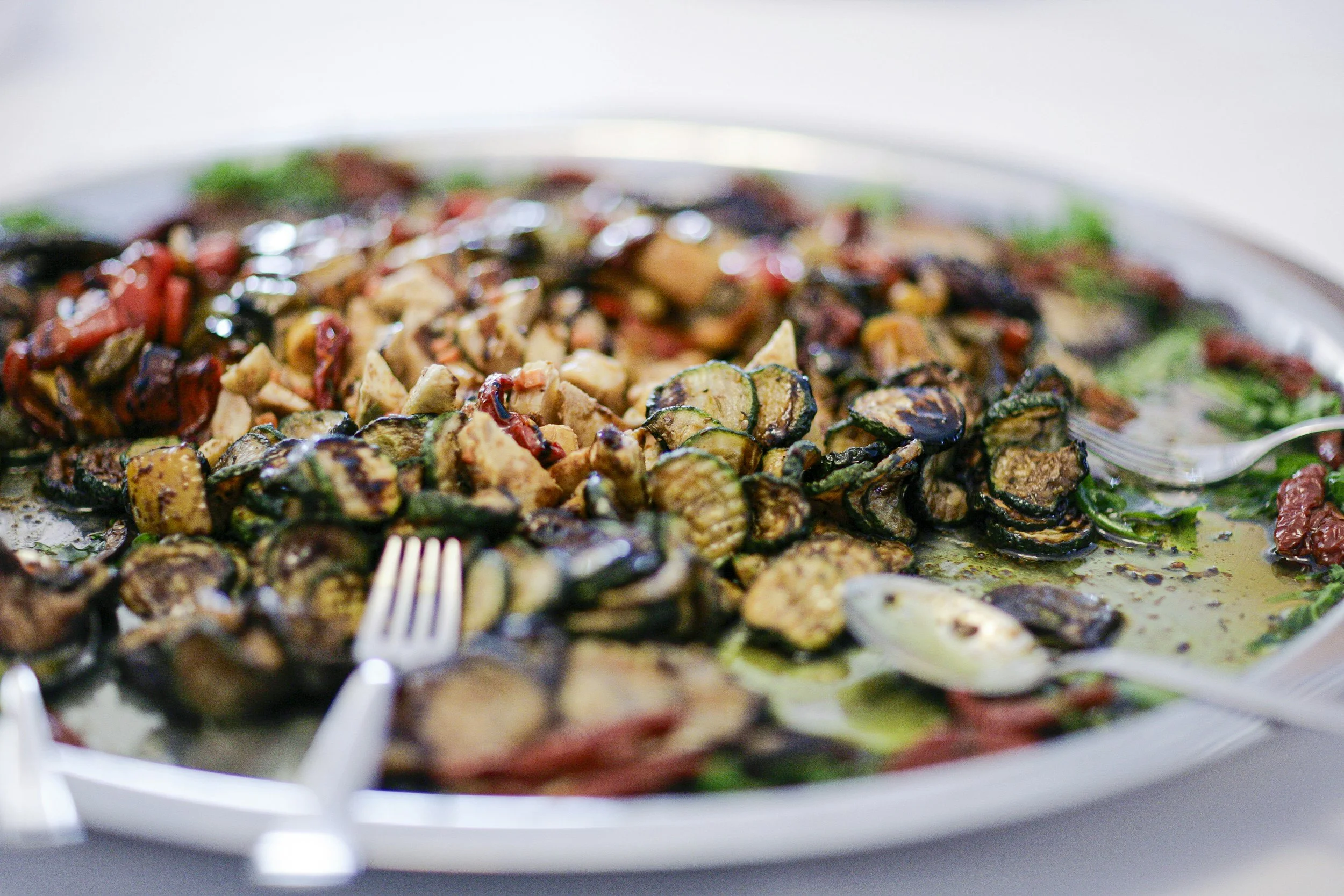 Grilled Summer Vegetables with Olive Oil and Sea Salt