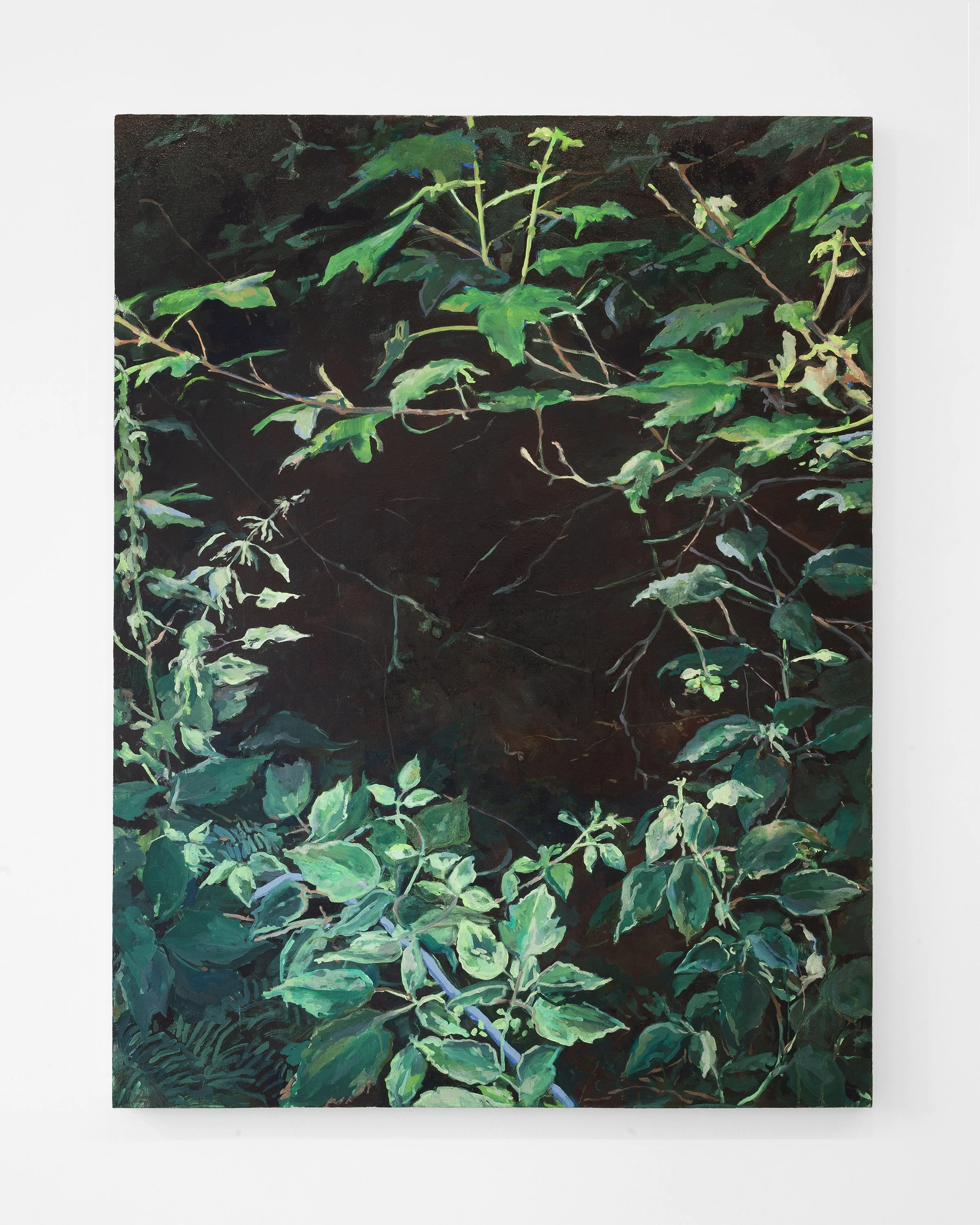   The Holy Void , 2025, oil on canvas, 48 × 36 inches 