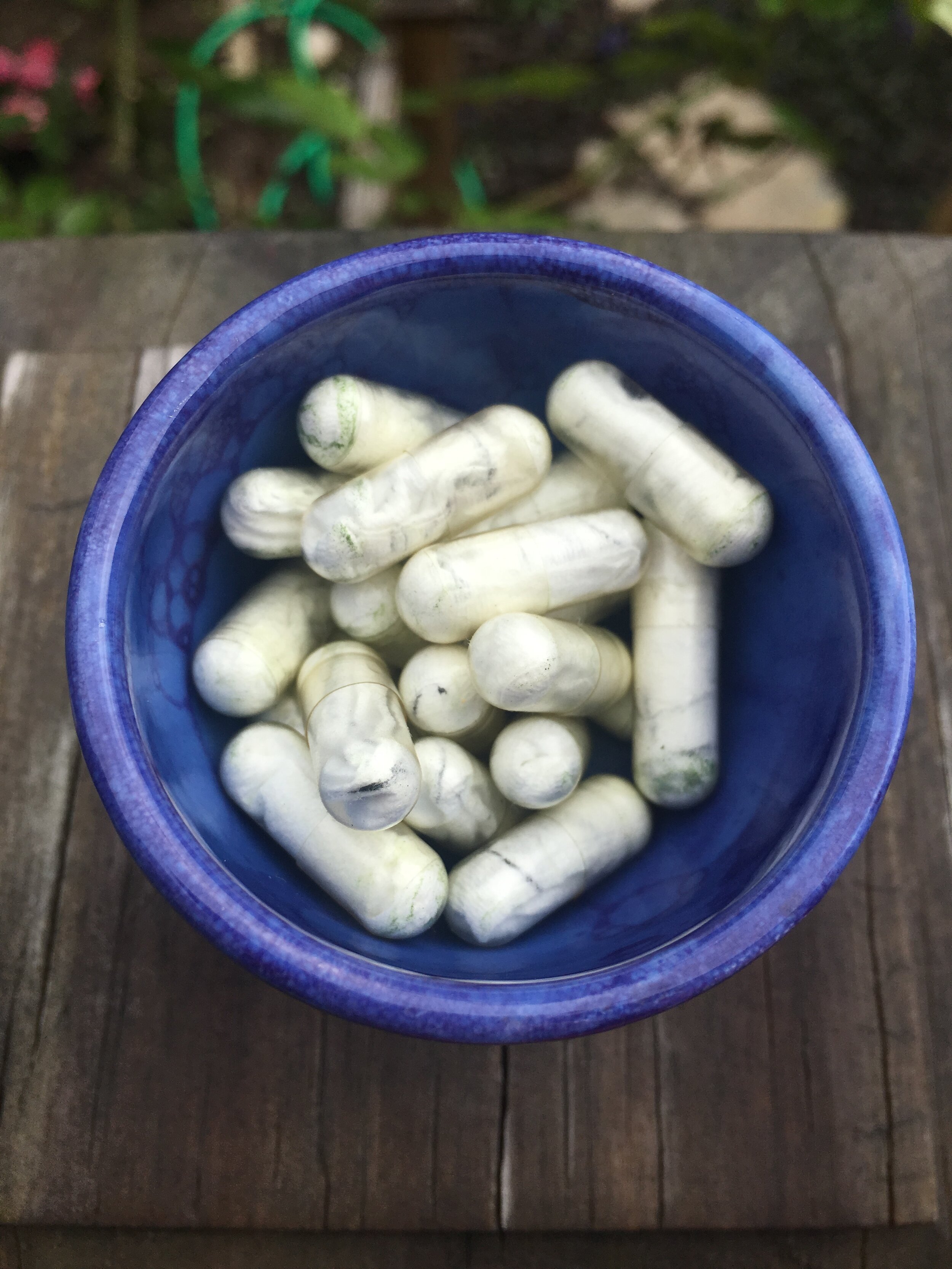    Pills To Swallow   ,  2019   Edible drawings made for PAD Gallery, NYC 