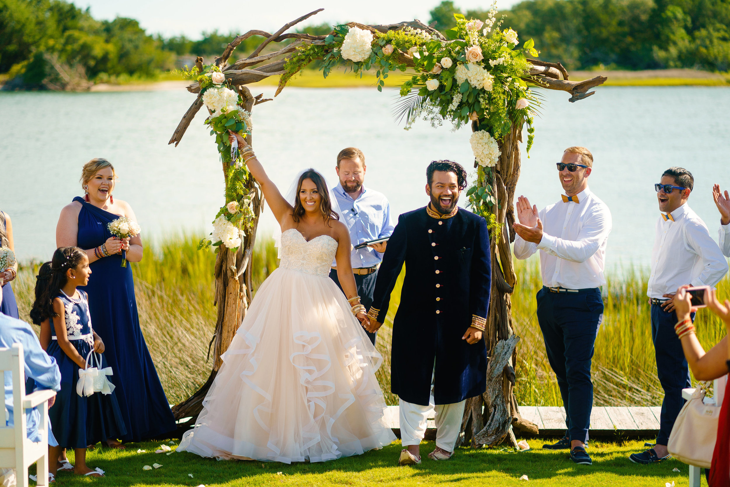 Elianna &amp; Rohan -  A Boathouse Wedding