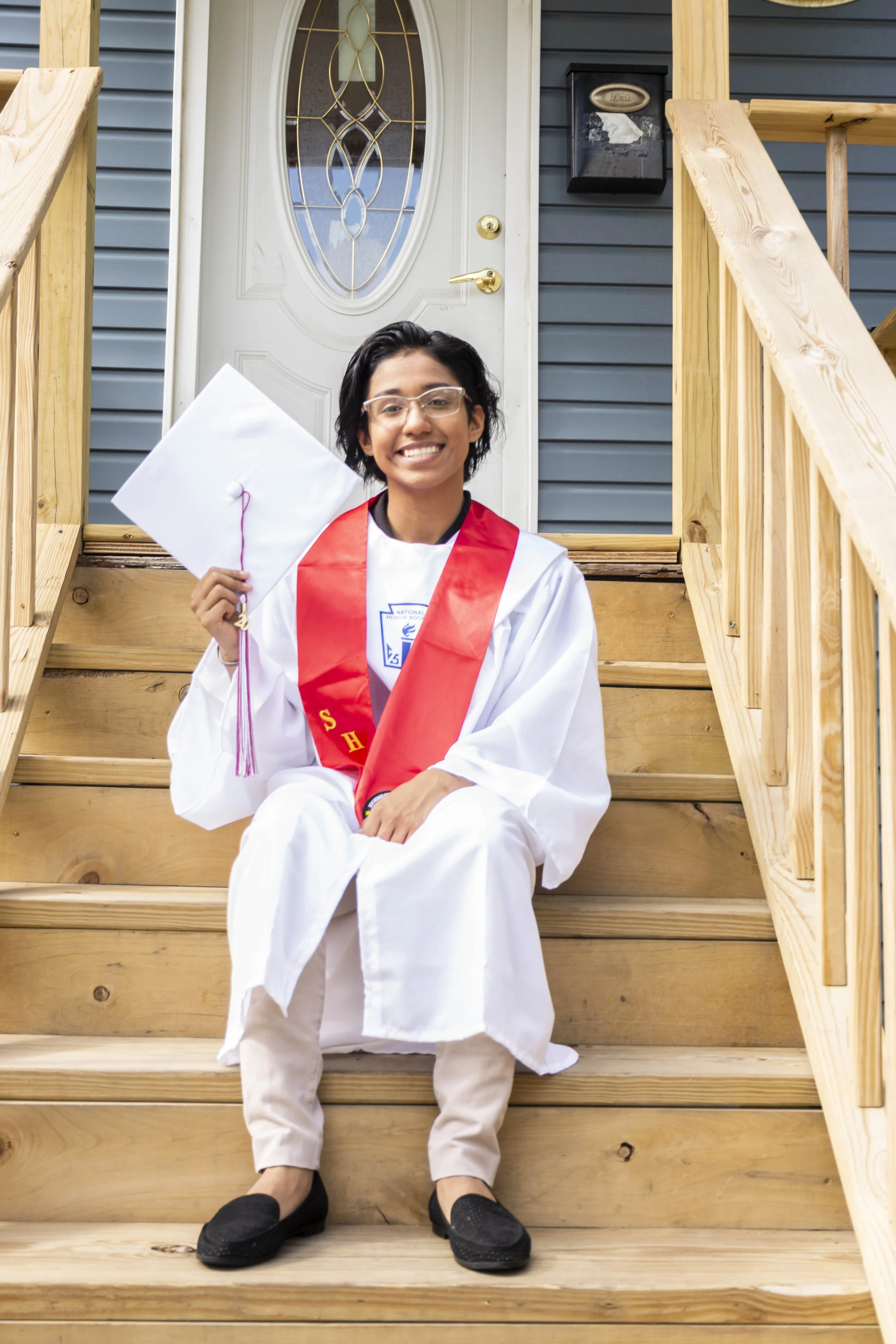 MARIA RAZO“I'm a first generation graduate for high school. So it's really exciting to just kind of start setting up my own path to life. It's really exciting for me and my parents, because we moved to this country a long time ago so the goal was al…