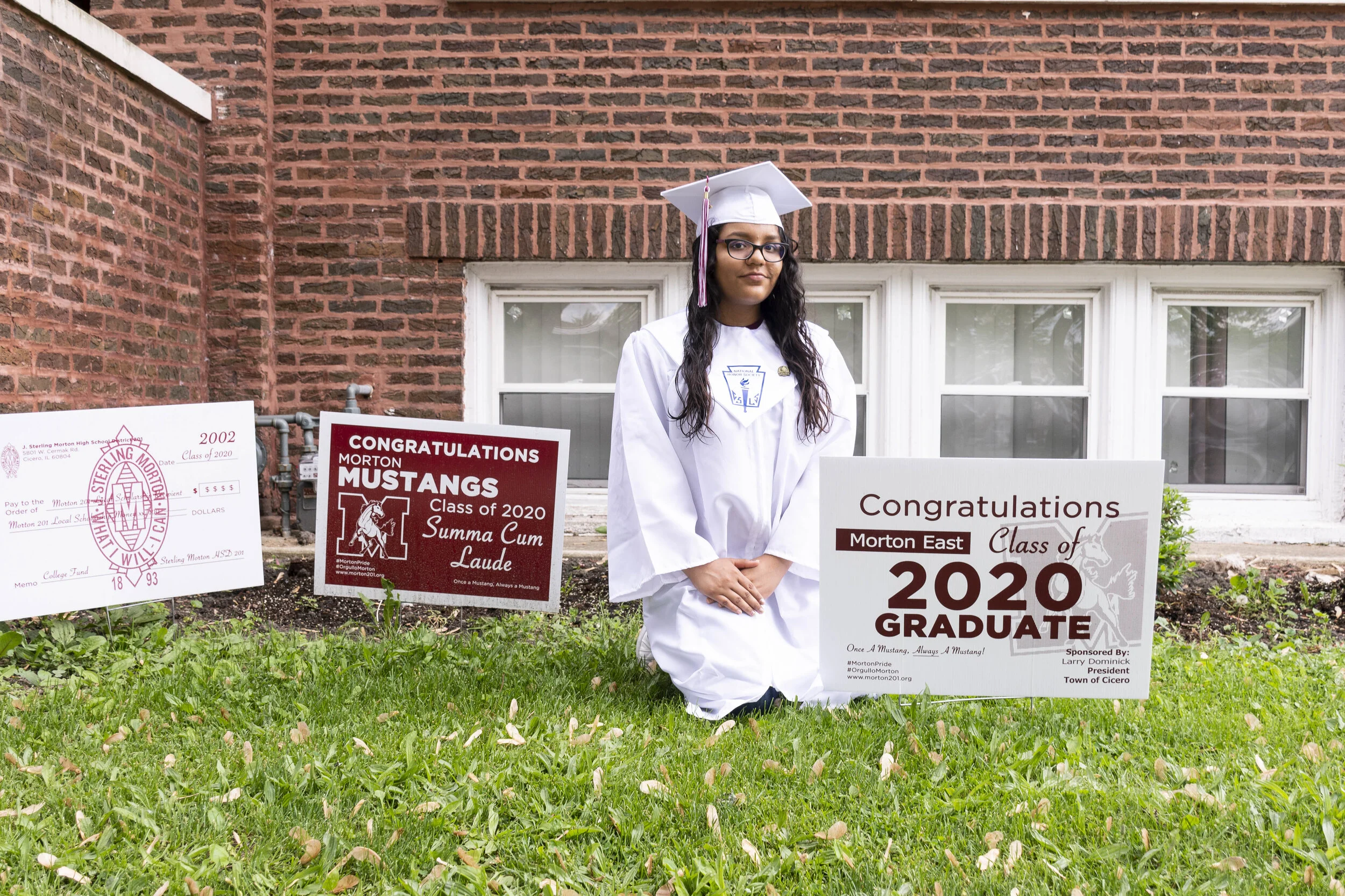 GABRIELA CORRAL SALAZAR“I have a lot of mixed feelings and even right now I am still processing it. I am proud of my accomplishments and finally graduating but at the same time I feel like I’m missing out on a lot.It was really hard to transition fr…