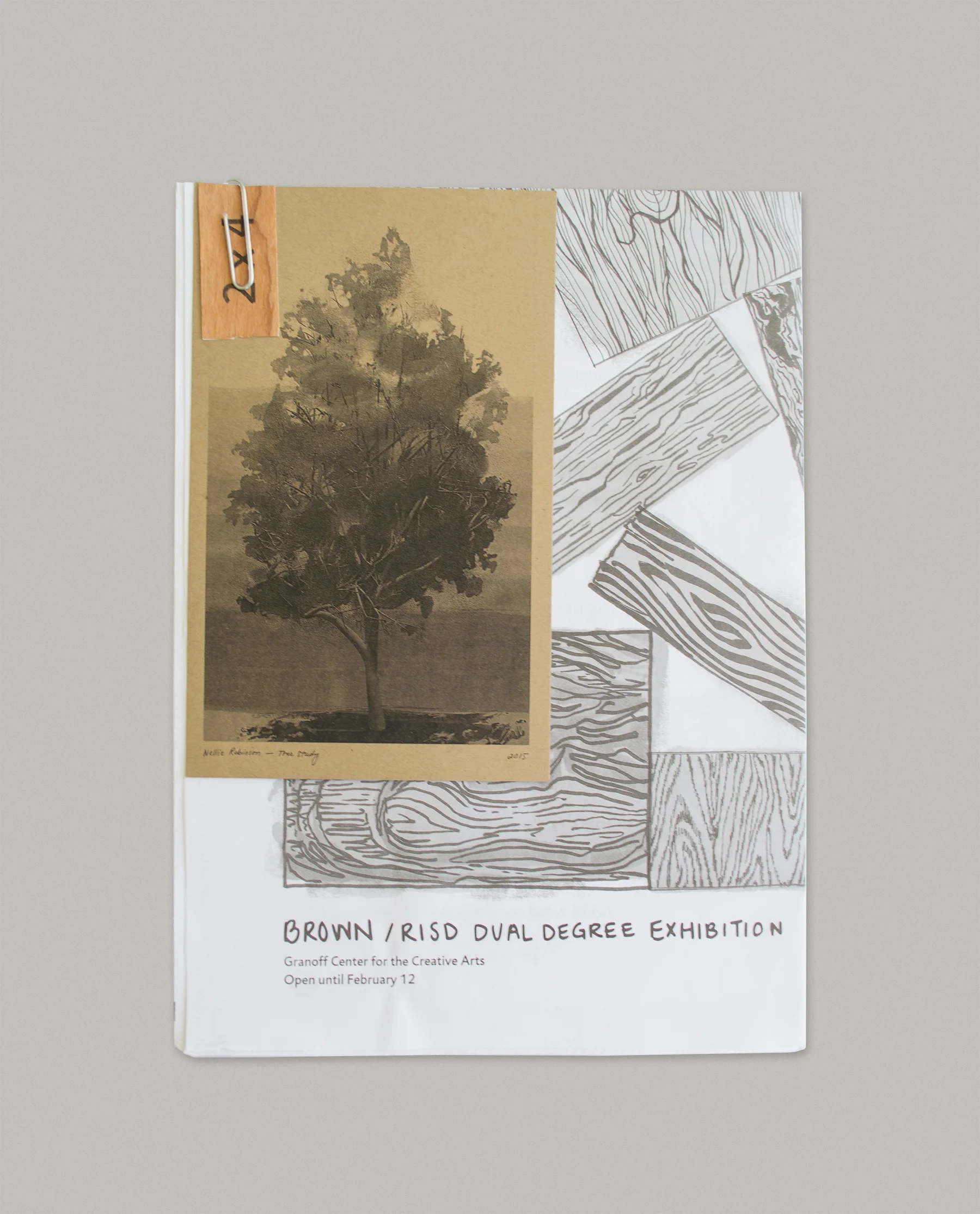 Catalogue bundle distributed at the opening reception