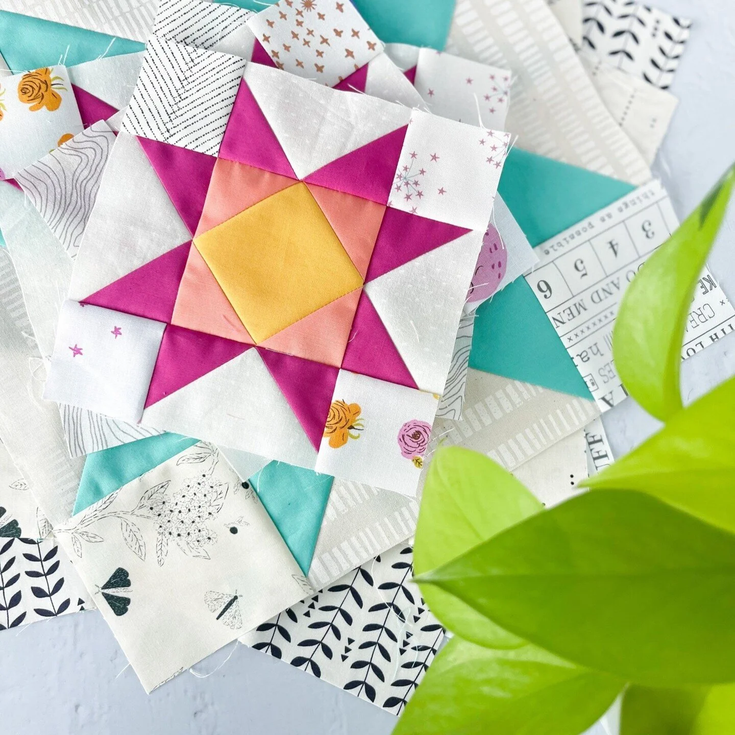 Happy to let you know that Jen @piperautumnfabrics has created a kit for Stardust Shine! 

I love that she decided to make the background scrappy and is including multiple low volume fabrics. How brilliant is that?!? 

She has kits available for all 