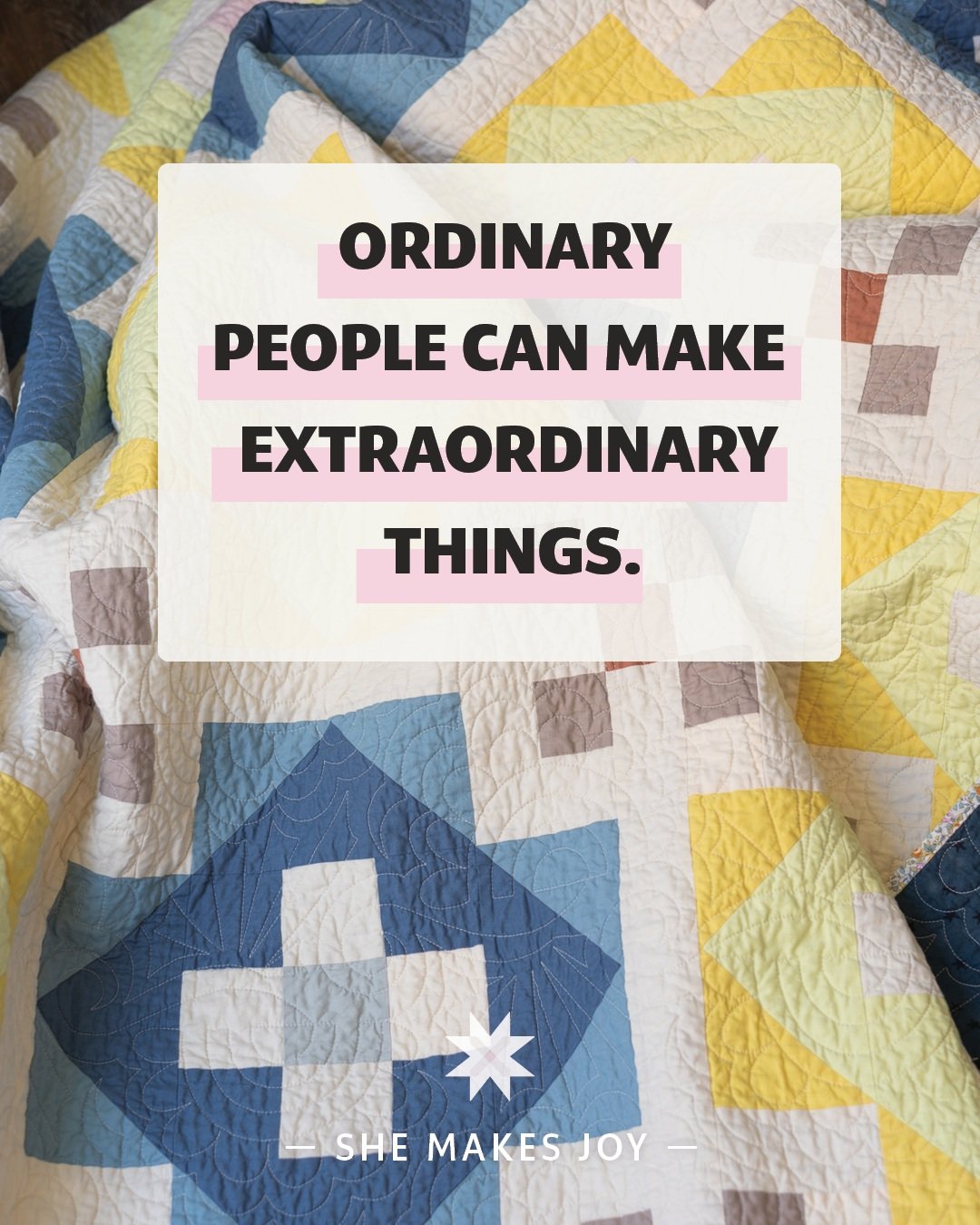 Anyone can own something beautiful. 

Far fewer get to say, &ldquo;I made that.&rdquo;

✨