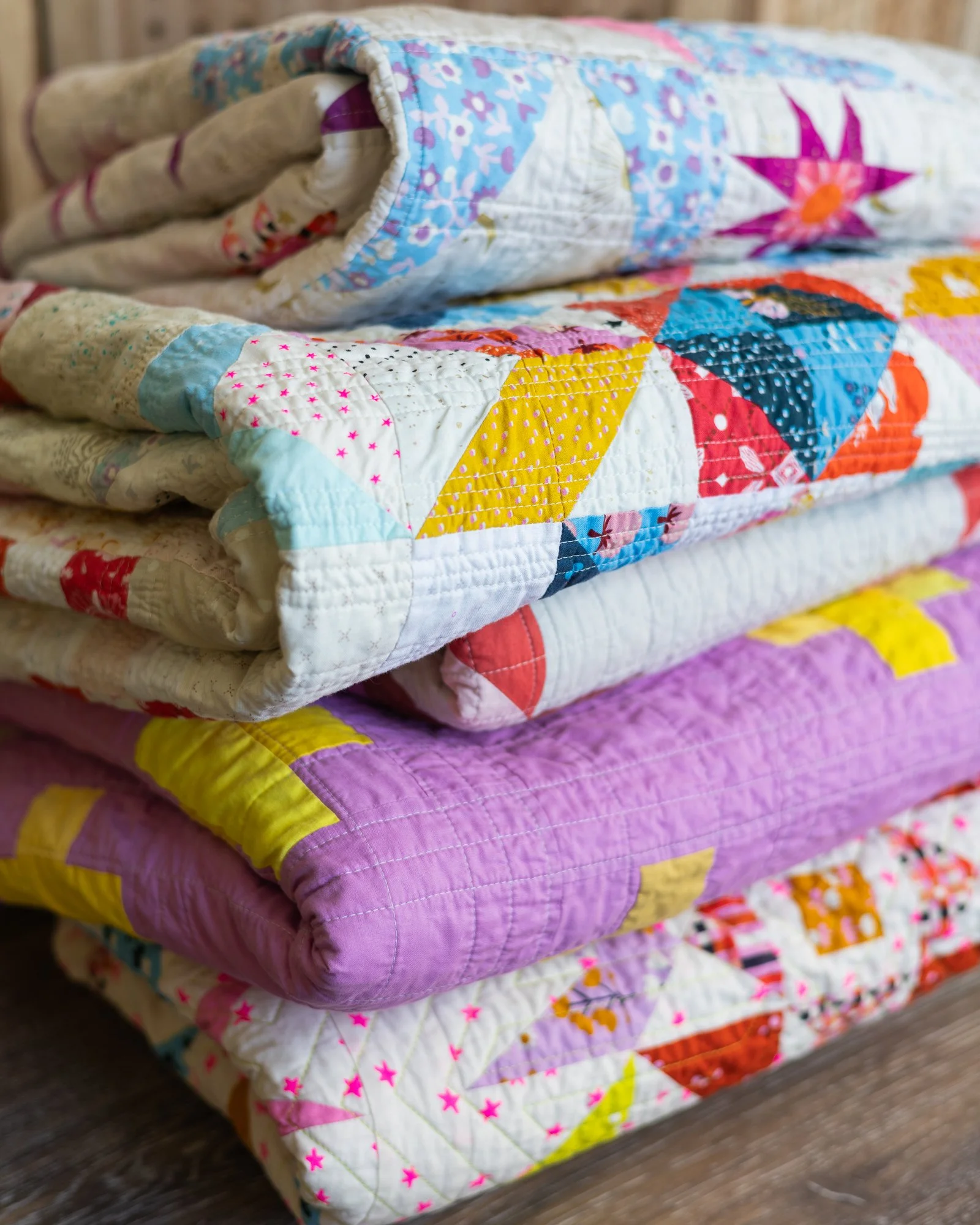 I have so much NEW to share!! 

I don't know if it's my ADHD brain, or if this is how everyone operates, but I have a tendency to work in modes &mdash; and I have been in a deep quilt creation and finishing mode, which means I've not been in a photo 