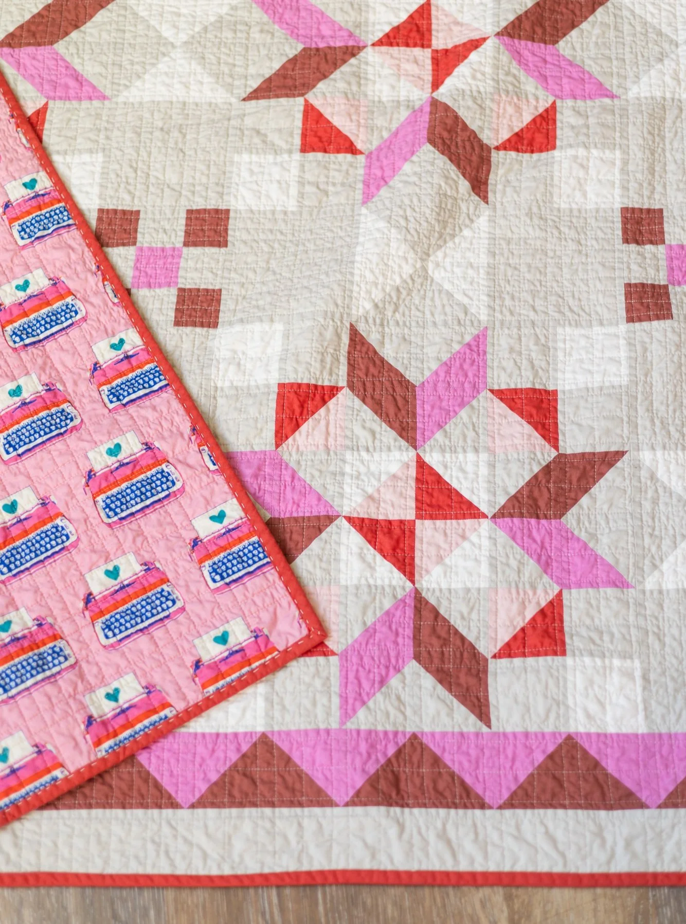 Sunday Social is now available!!! 

I'm so excited to have this pattern out in the world! I love designs that have deceptively high impact, but straightforward and simple construction. 

Built from one of the most fundamental blocks in quilting, the 