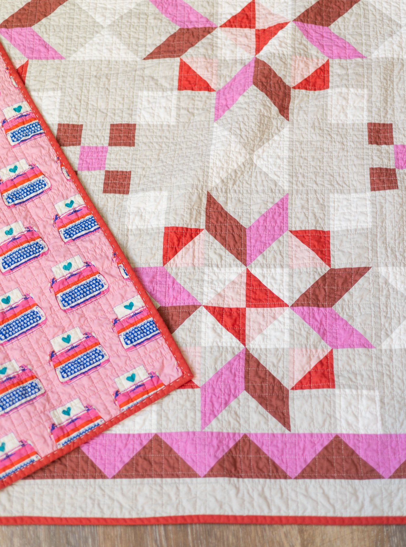 Sunday Social is now available!!! 

I'm so excited to have this pattern out in the world! I love designs that have deceptively high impact, but straightforward and simple construction. 

Built from one of the most fundamental blocks in quilting, the 