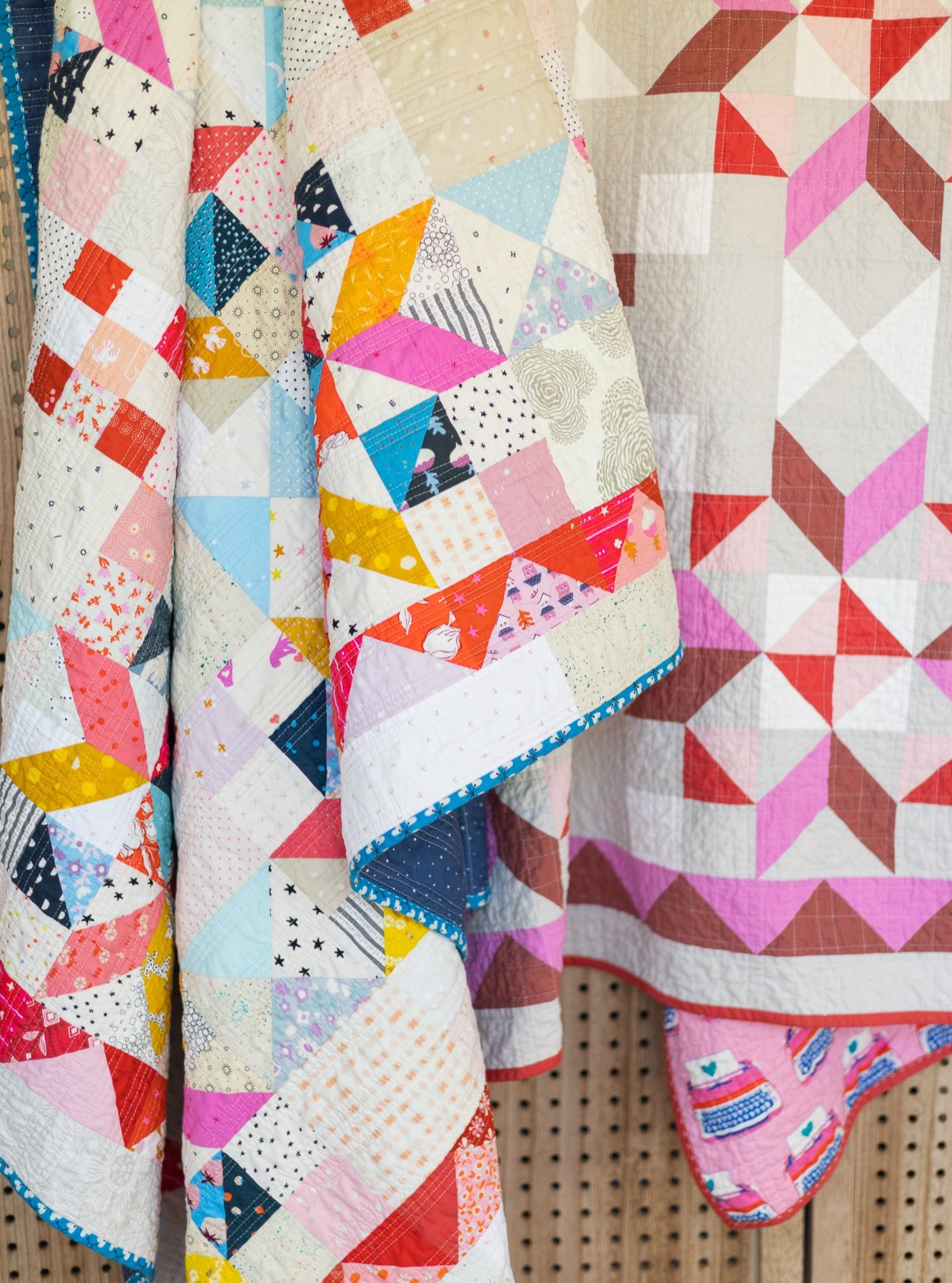 I love how these two Sunday Social quilts turned out, but I&rsquo;ve never had so much trouble finishing a quilt before!

I&rsquo;ve sewn on a small, basic Janome for nearly 20 years. It has every stitch I need for garment sewing and has never given 