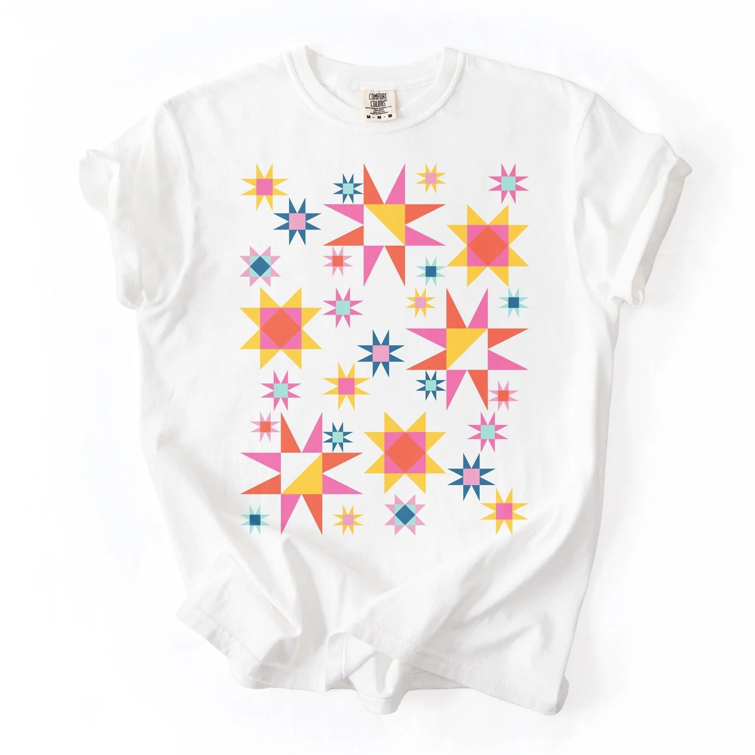 Stardust Shine Quilt Block Tee
