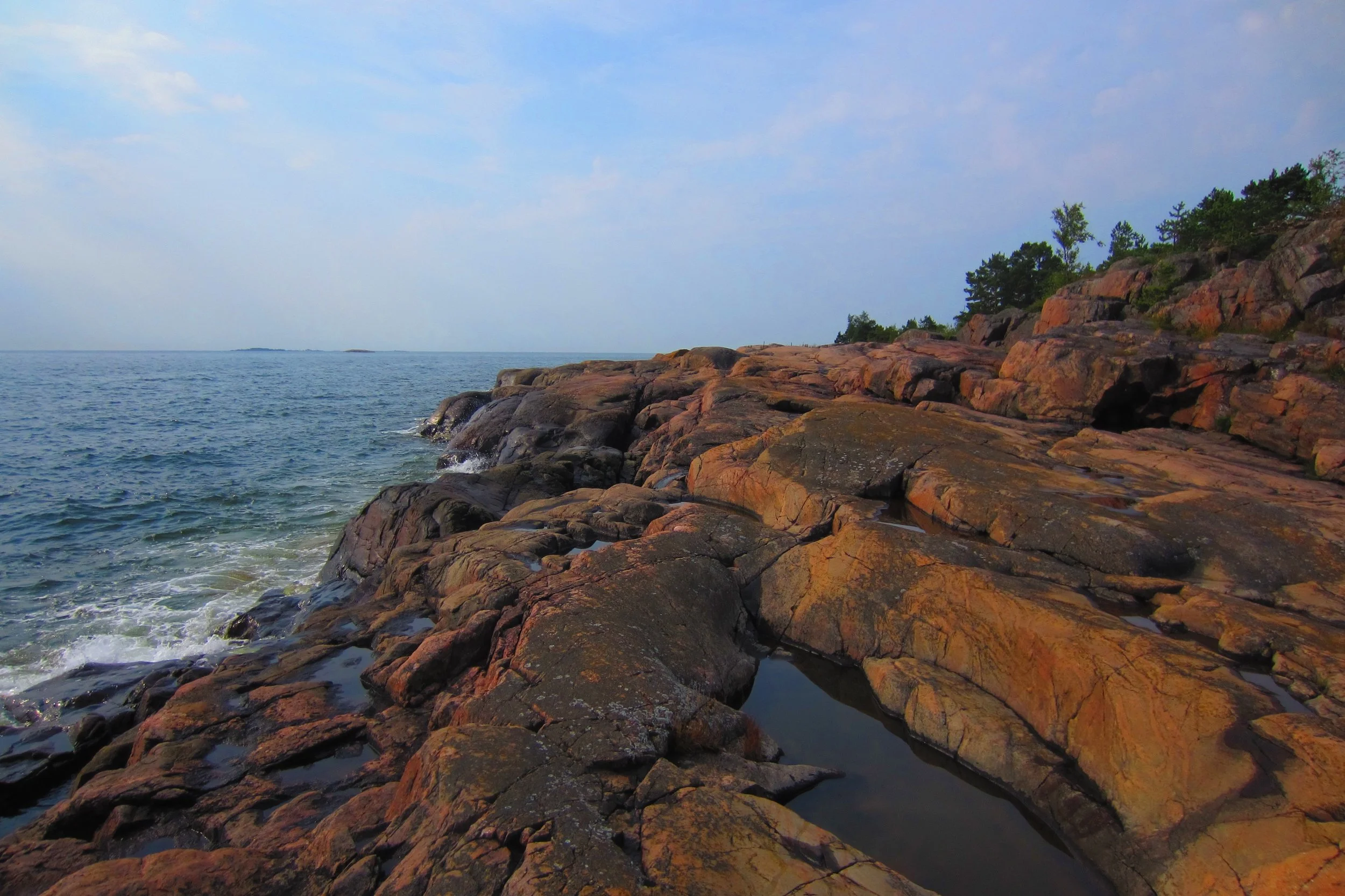 See the impressive rocky coastline of Porkkala Peninsula!
