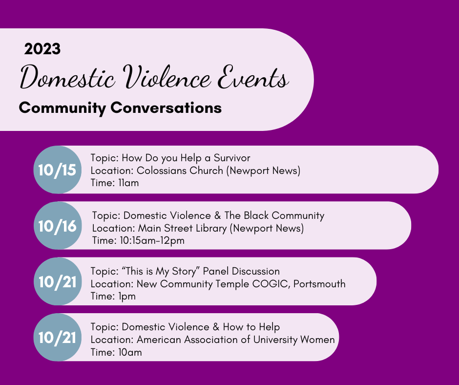 Domestic Violence Awareness Month — Transitions Family Violence Services