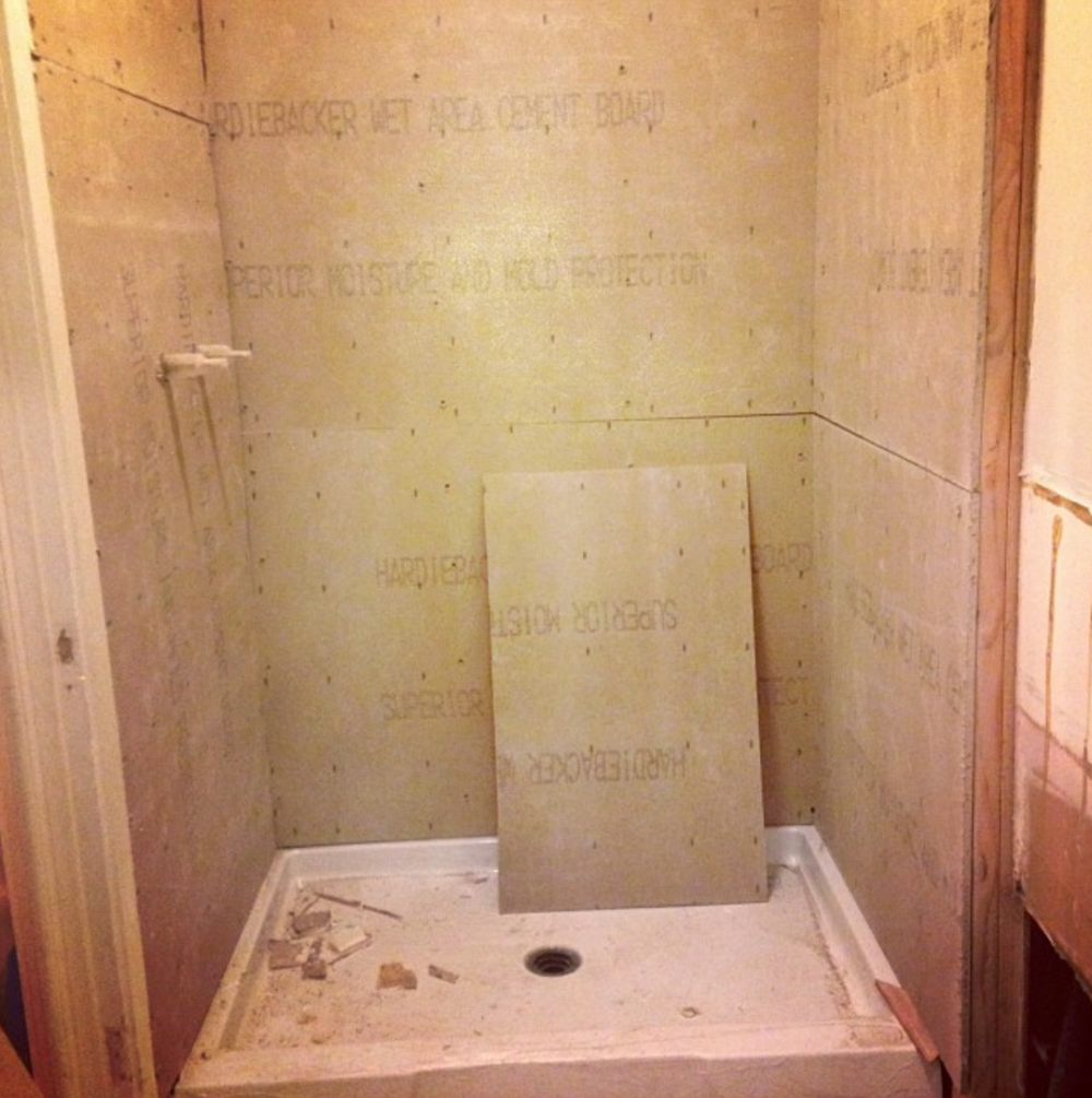 Shower Coming Together