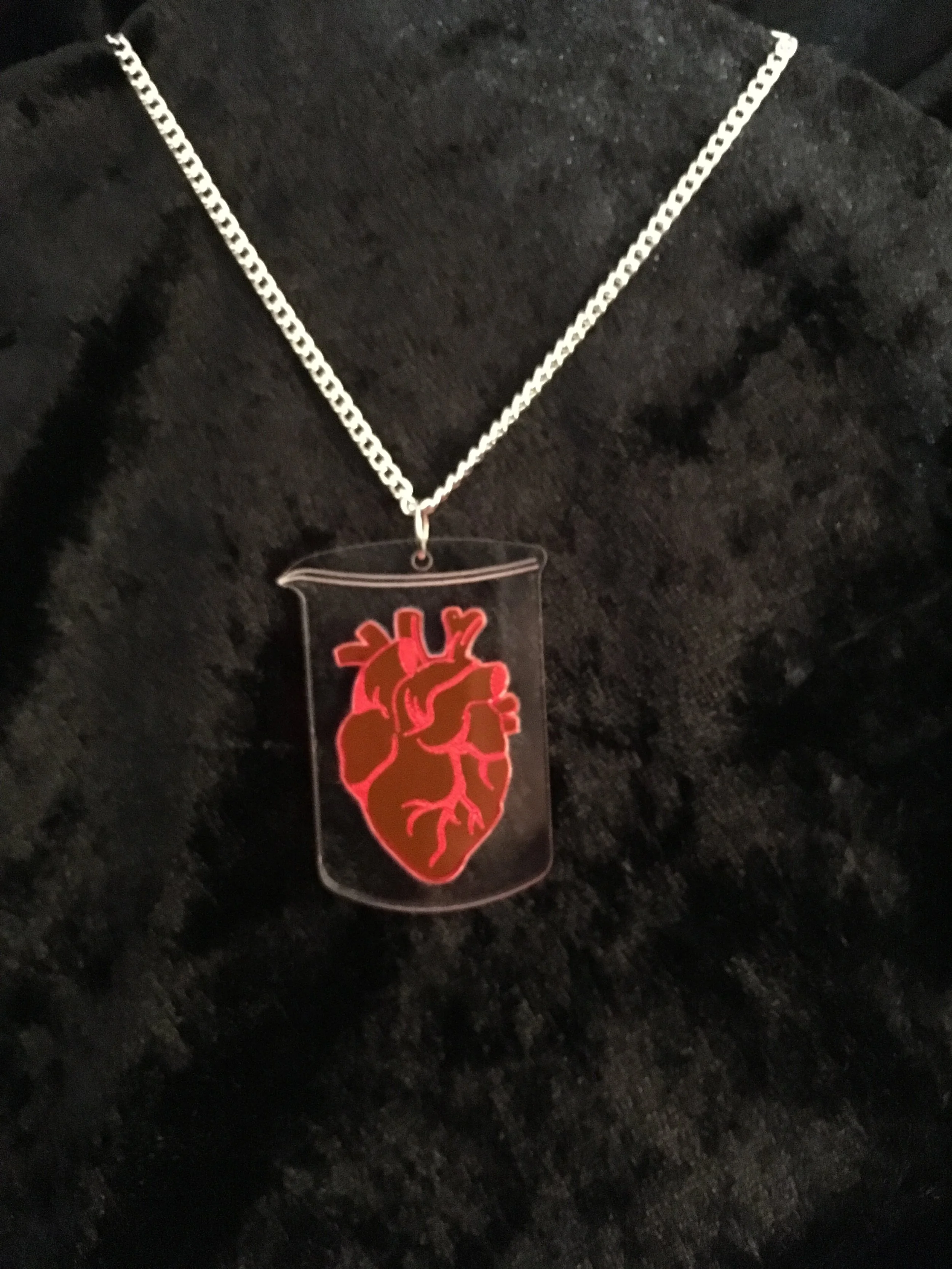 Heart in a Jar Necklace