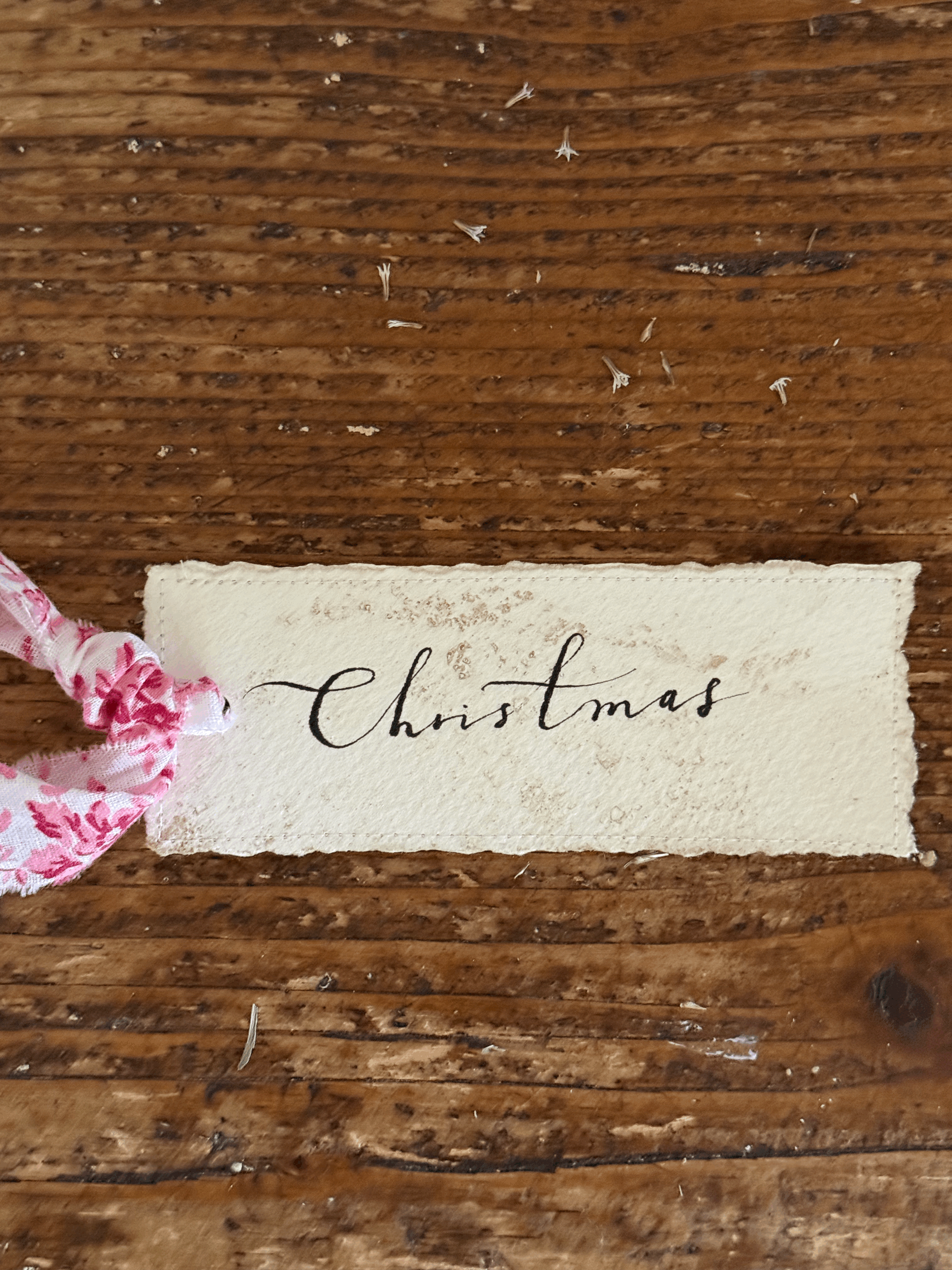 'Christmas' Oysterbridgeandco tag