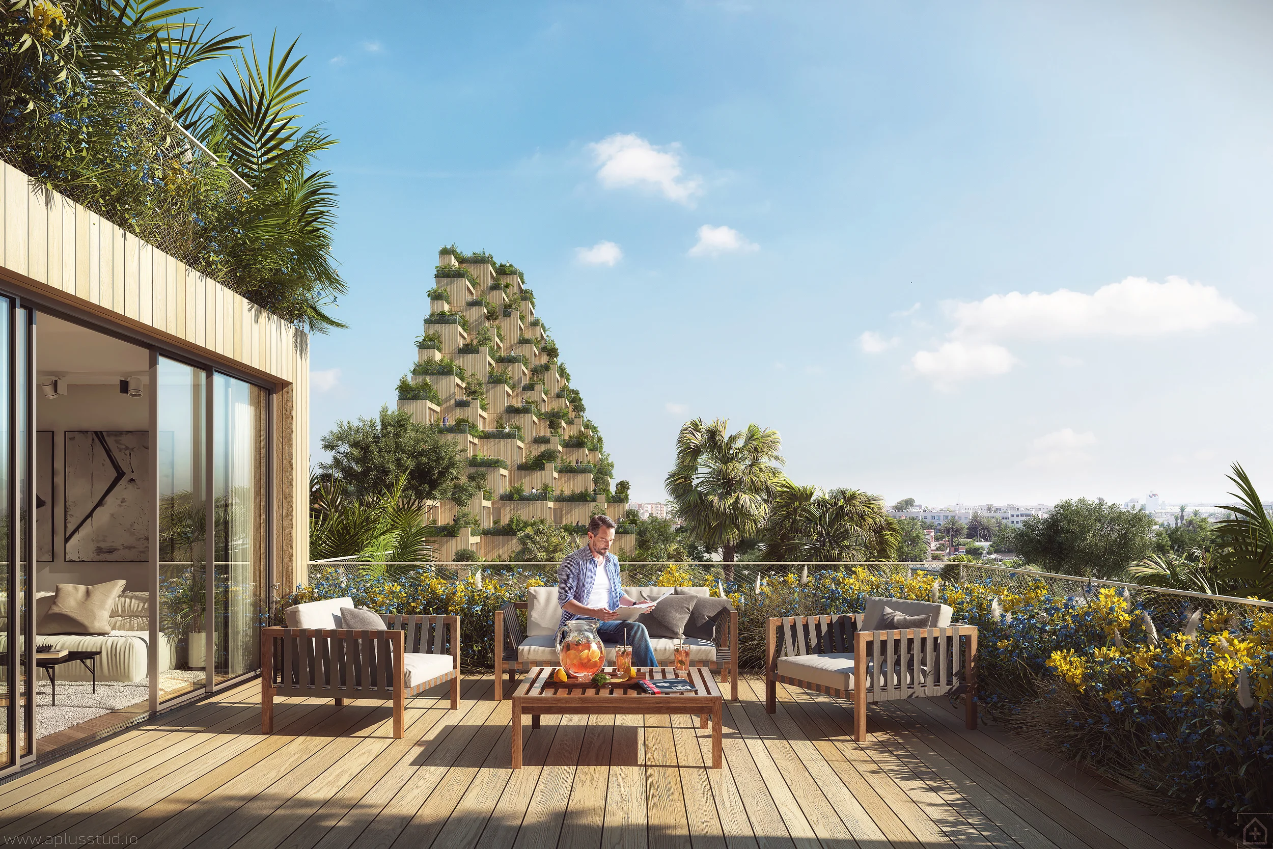 yda / plein sud - casablanca, competition 1st prize