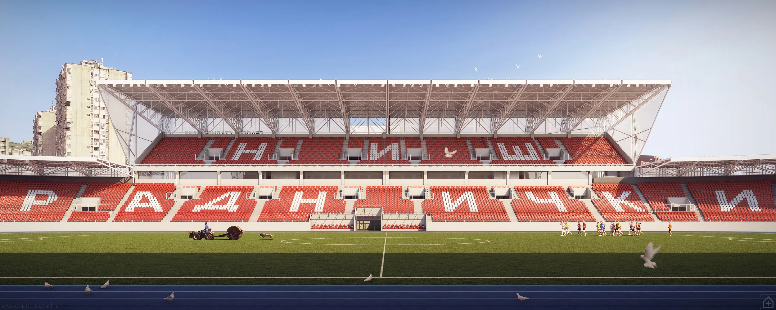 kapaprojekt / čair stadium reconstruction