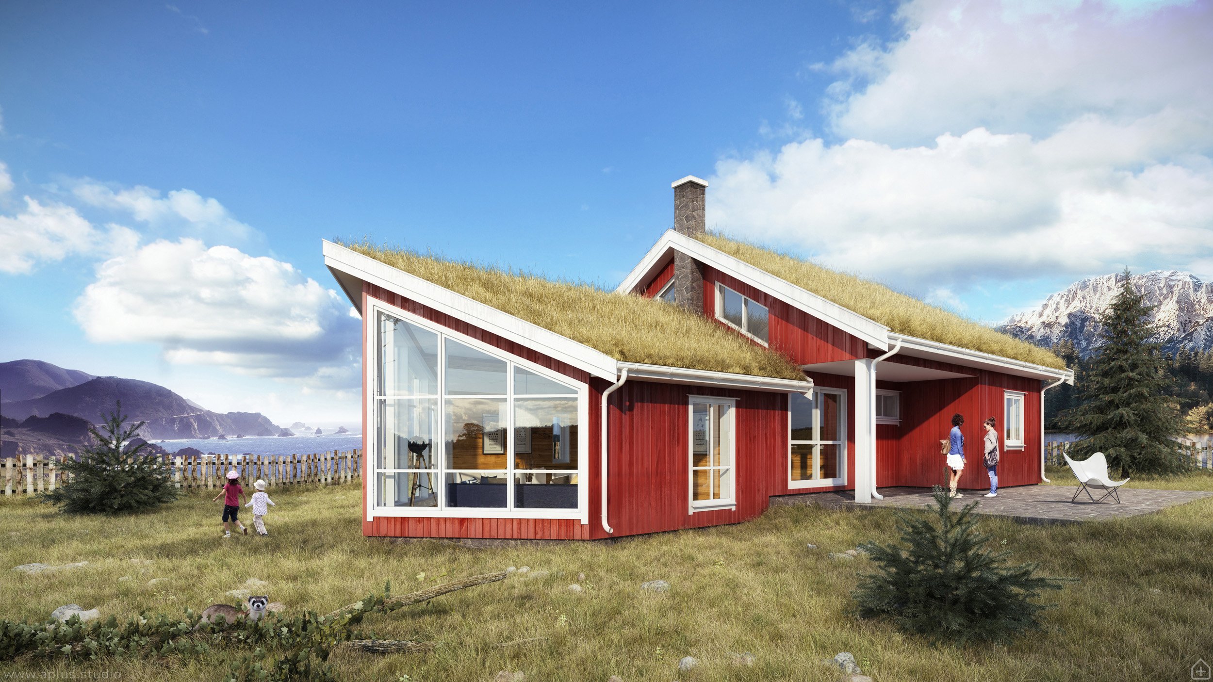 norske hus / sundet cabin