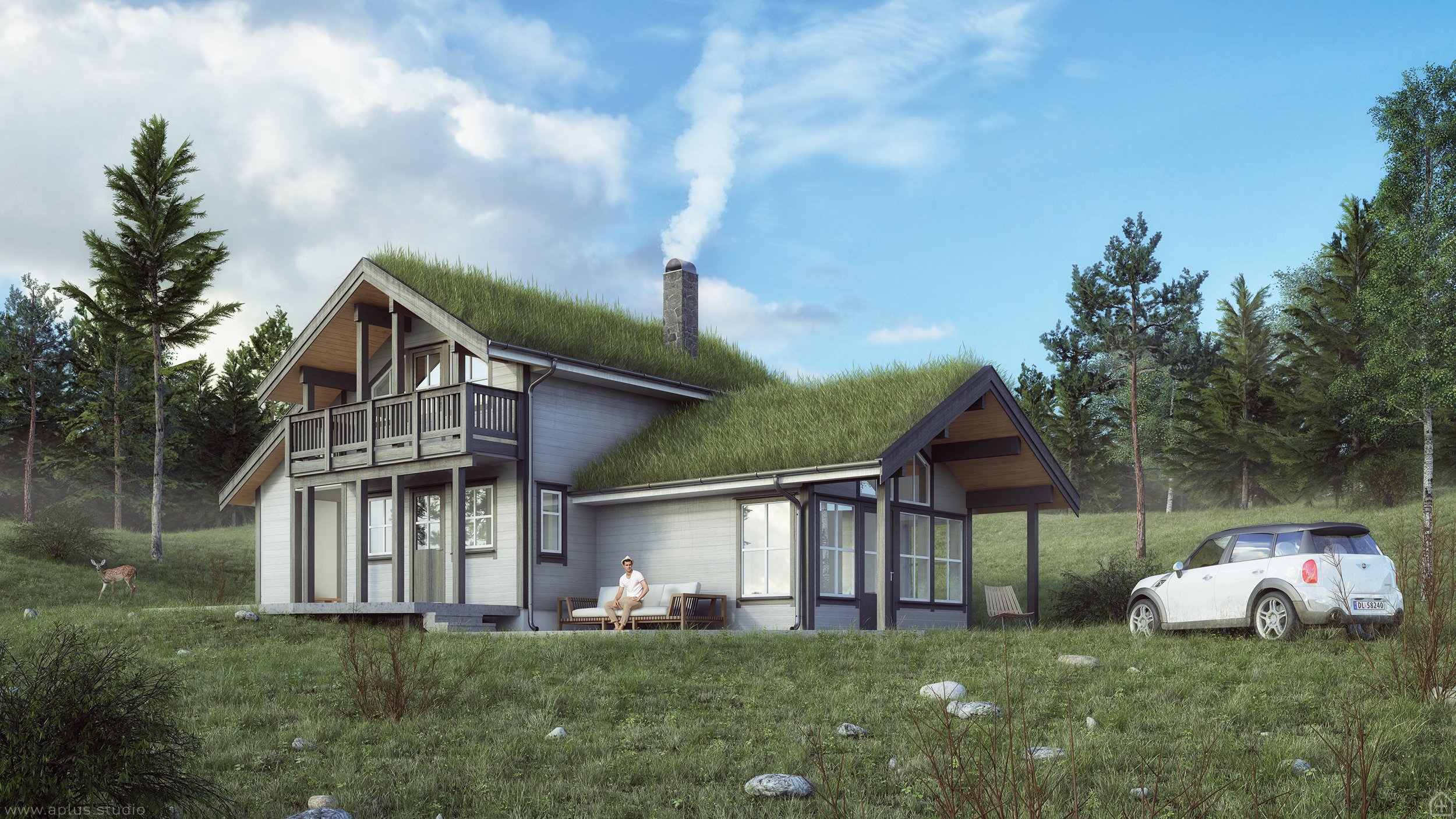 norske hus / brinken cabin