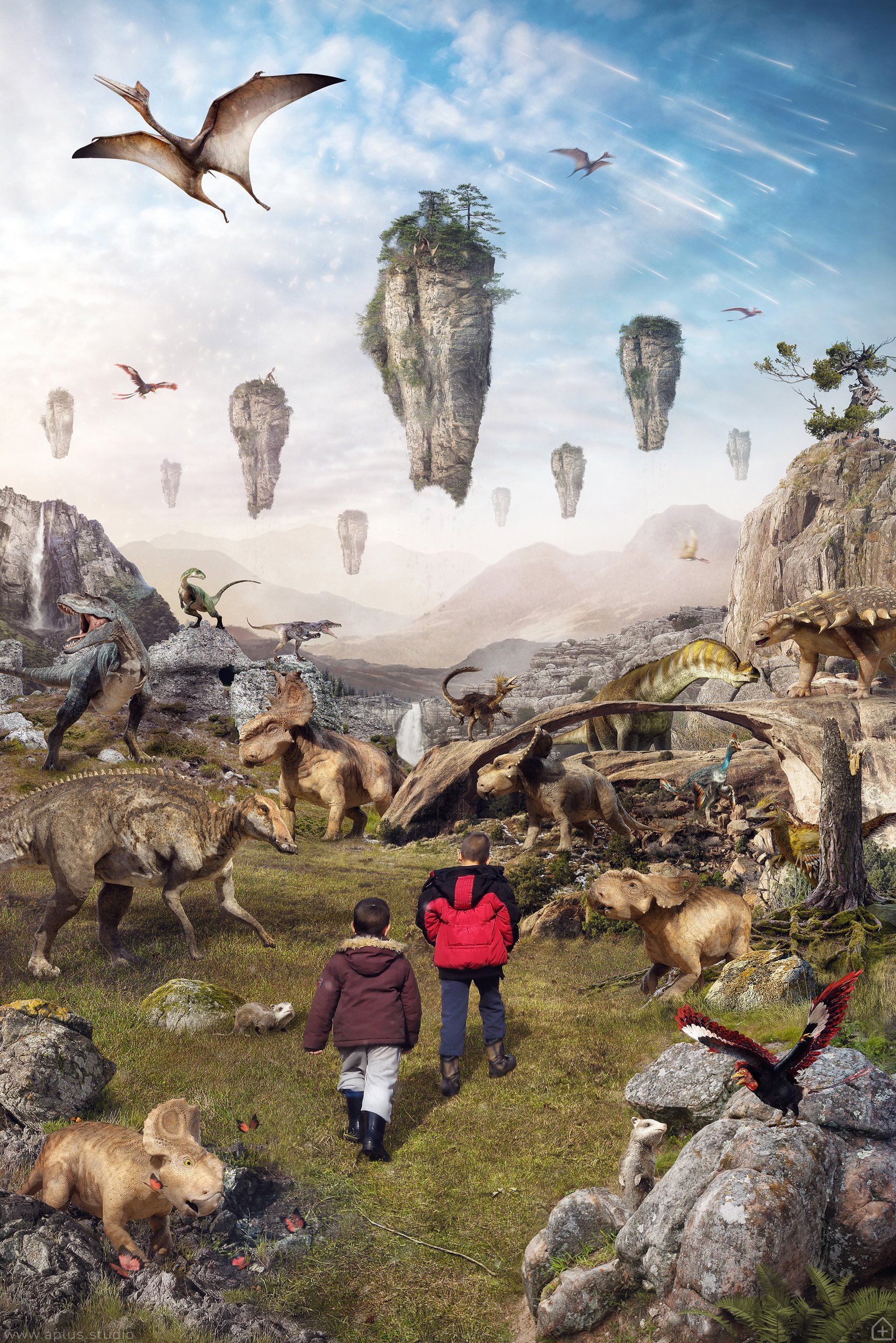 a+ studio / walk with dinosaurs