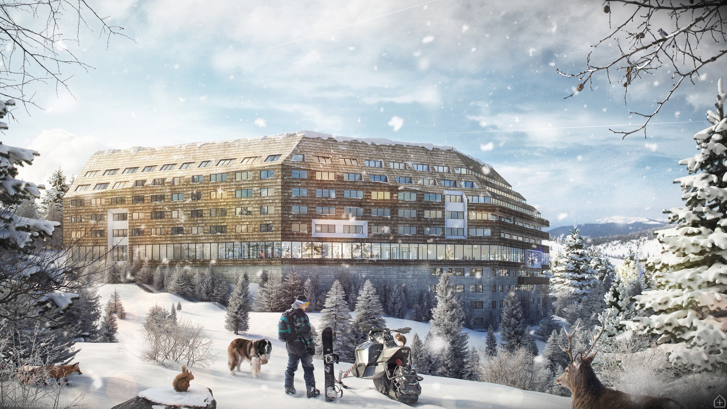 kapaprojekt / hotel kopaonik
