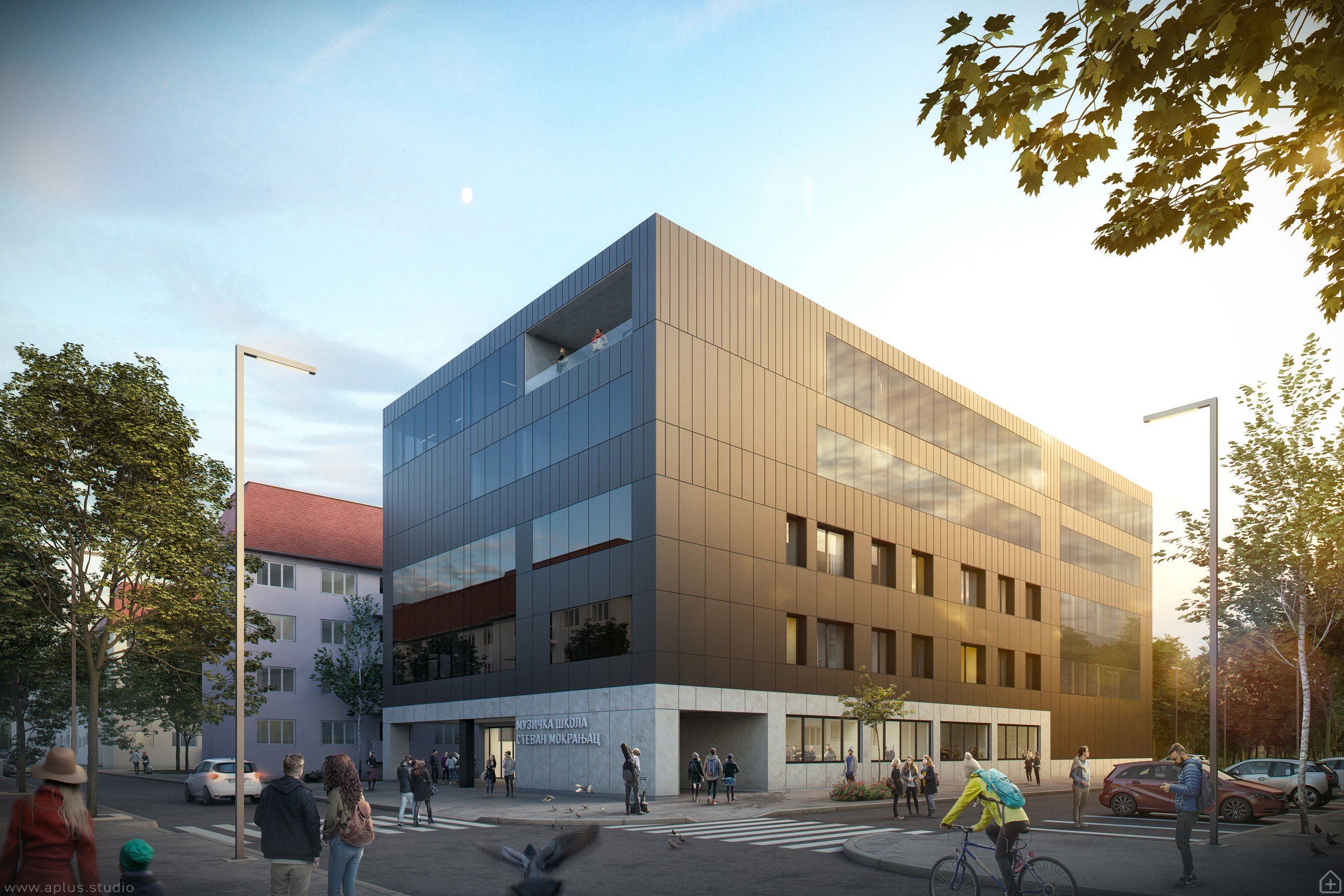 kapaprojekt / music school kraljevo