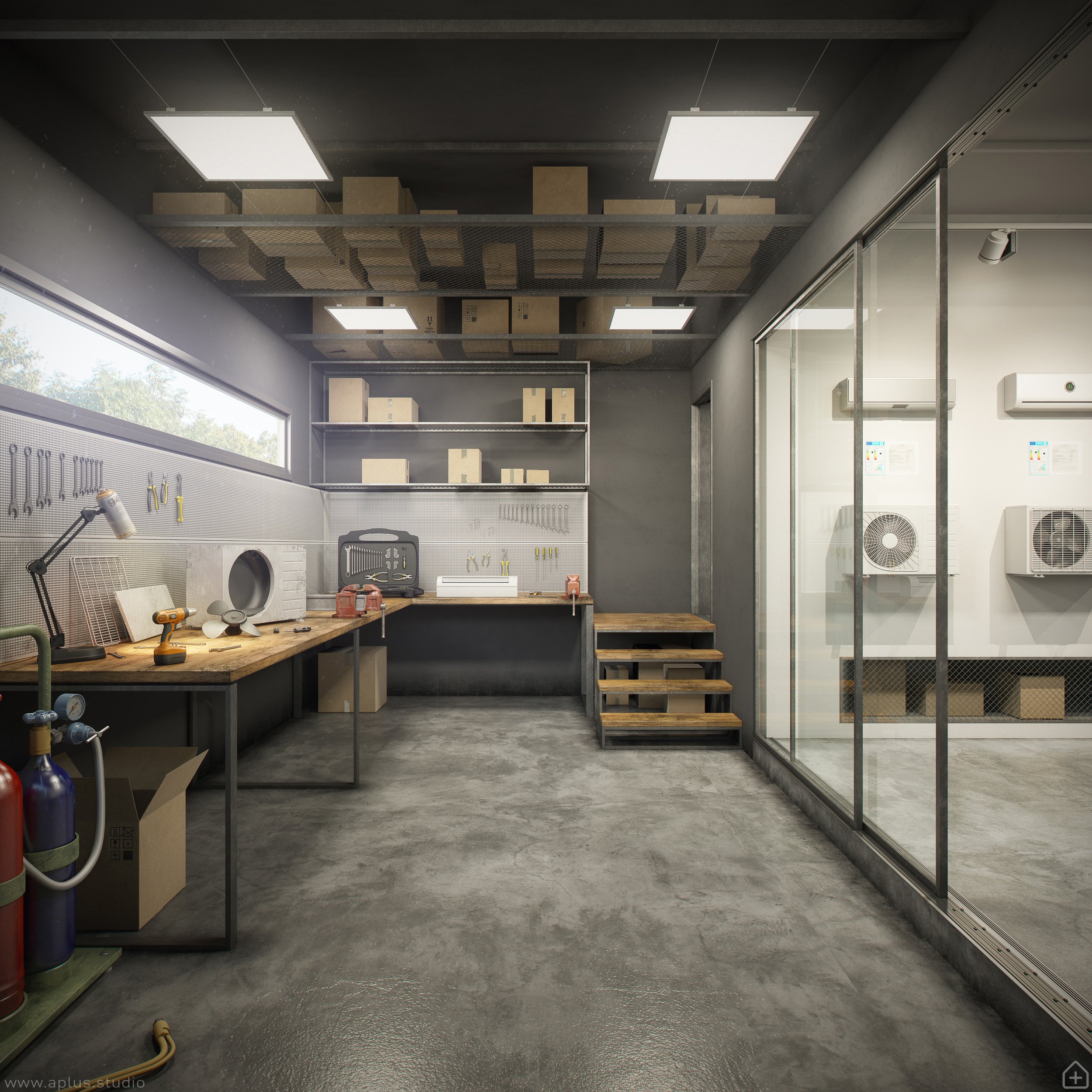 a+ studio / bro's AC workshop