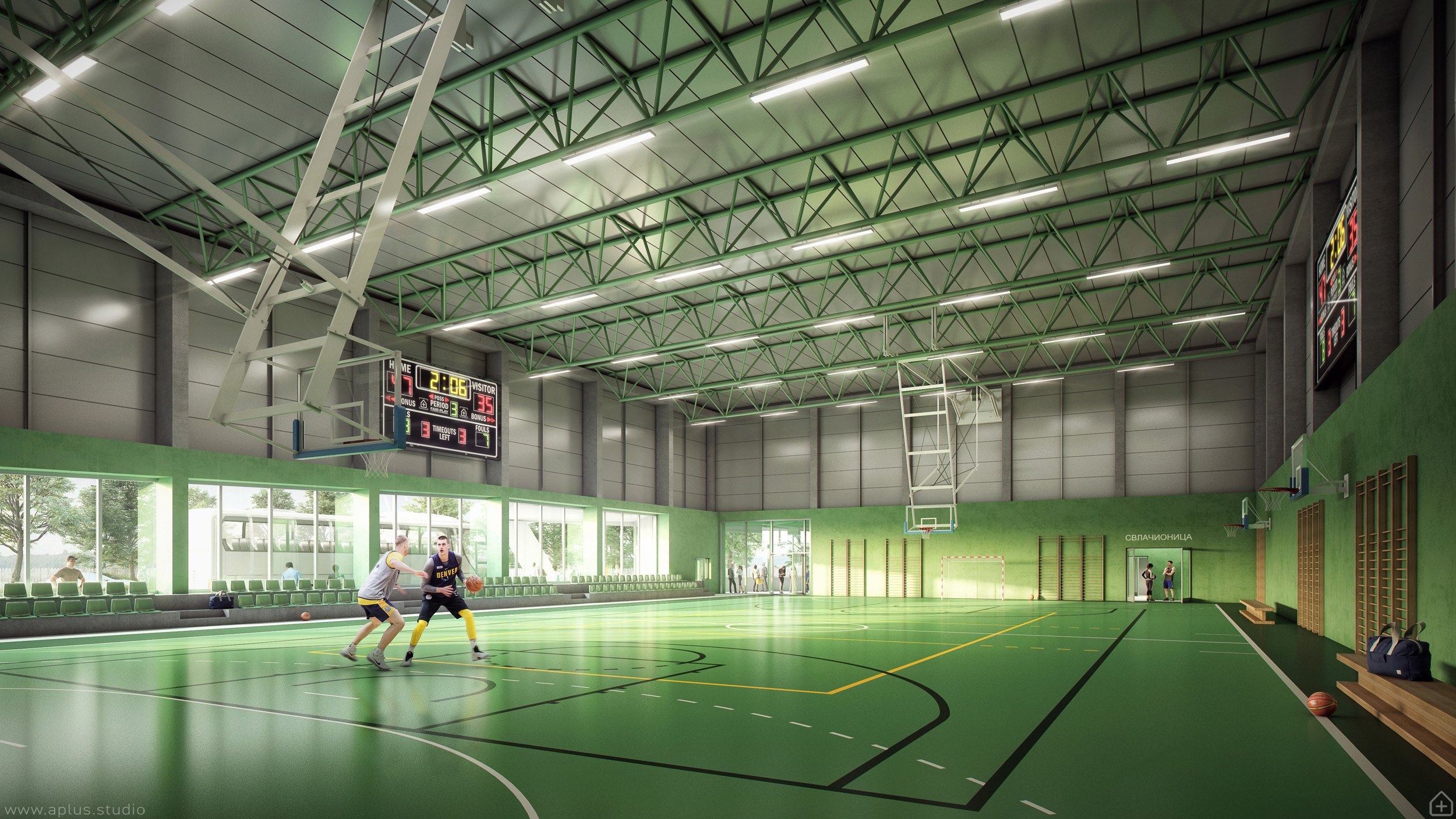 kapaprojekt / sports center požarevac