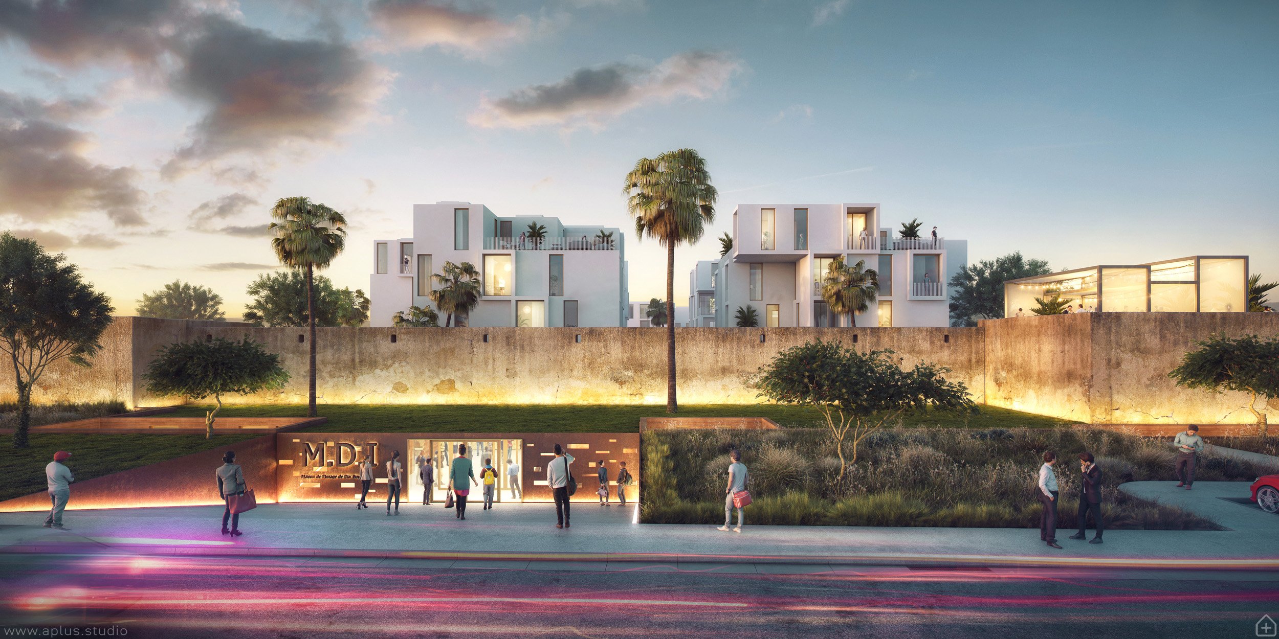 yda / maison de l'image - casablanca, competition 2nd prize