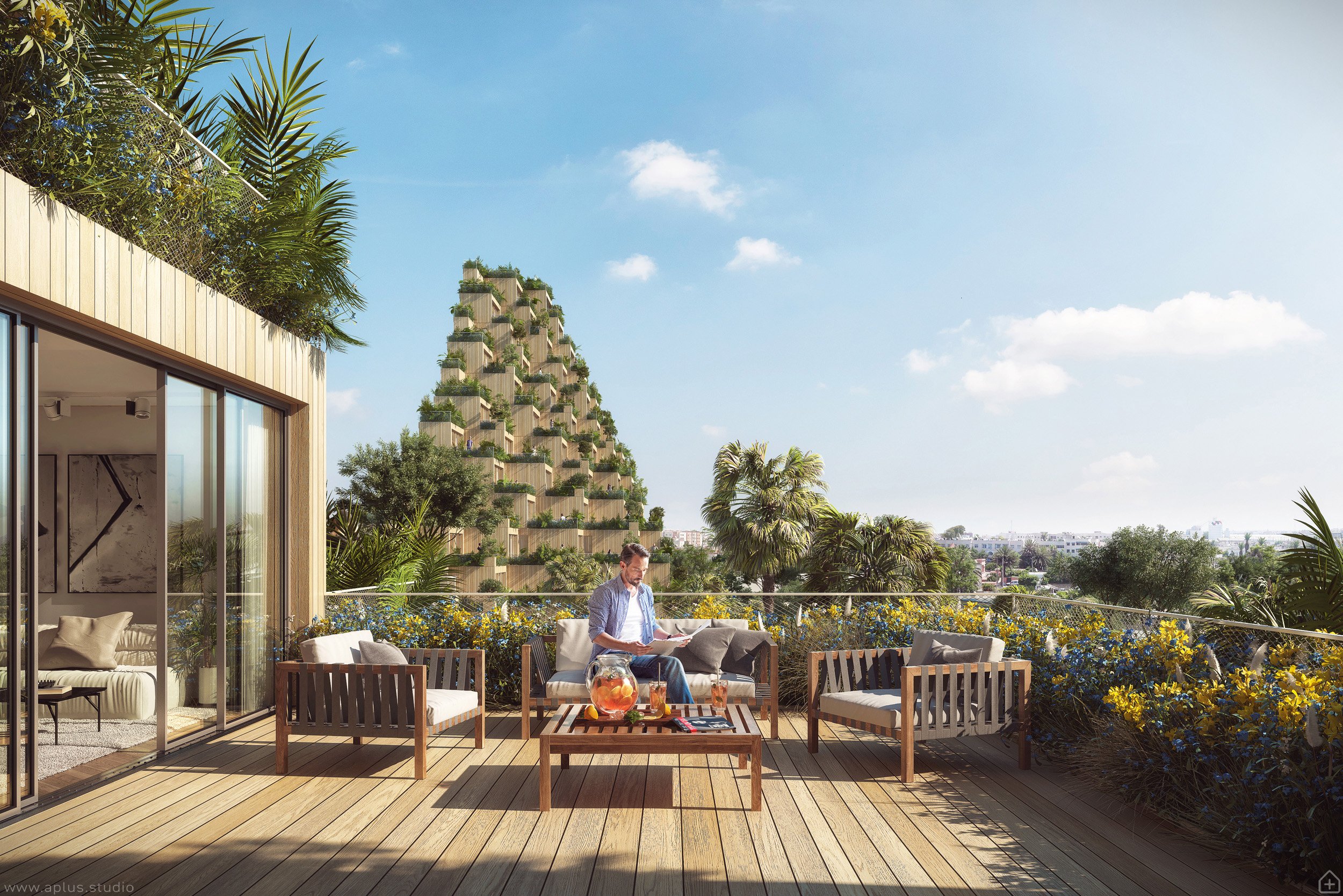 yda / plein sud - casablanca, competition 1st prize