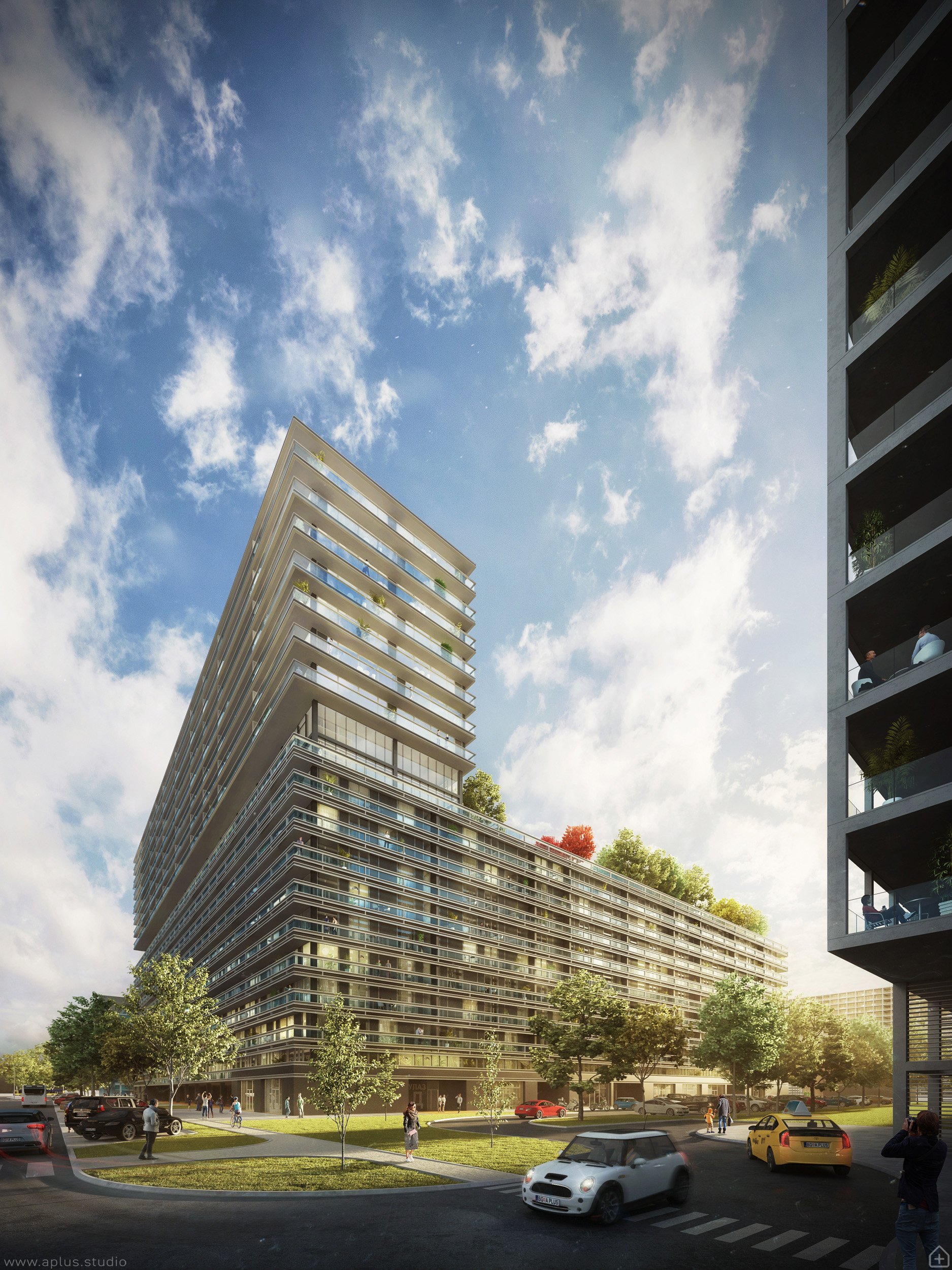 energoprojekt / blok 26, belgrade - invited competition proposal