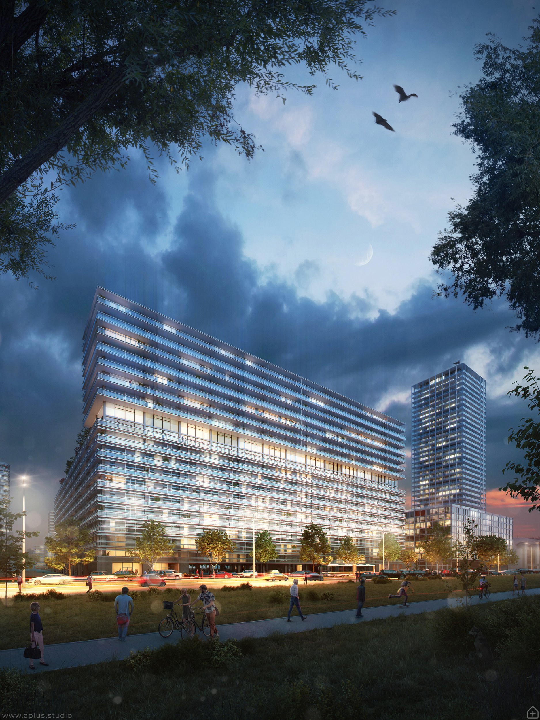 energoprojekt / blok 26, belgrade - invited competition proposal