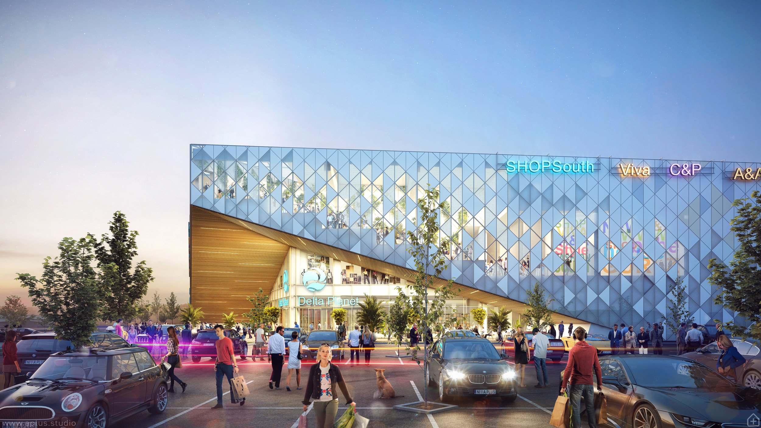 delta real estate / delta planet niš