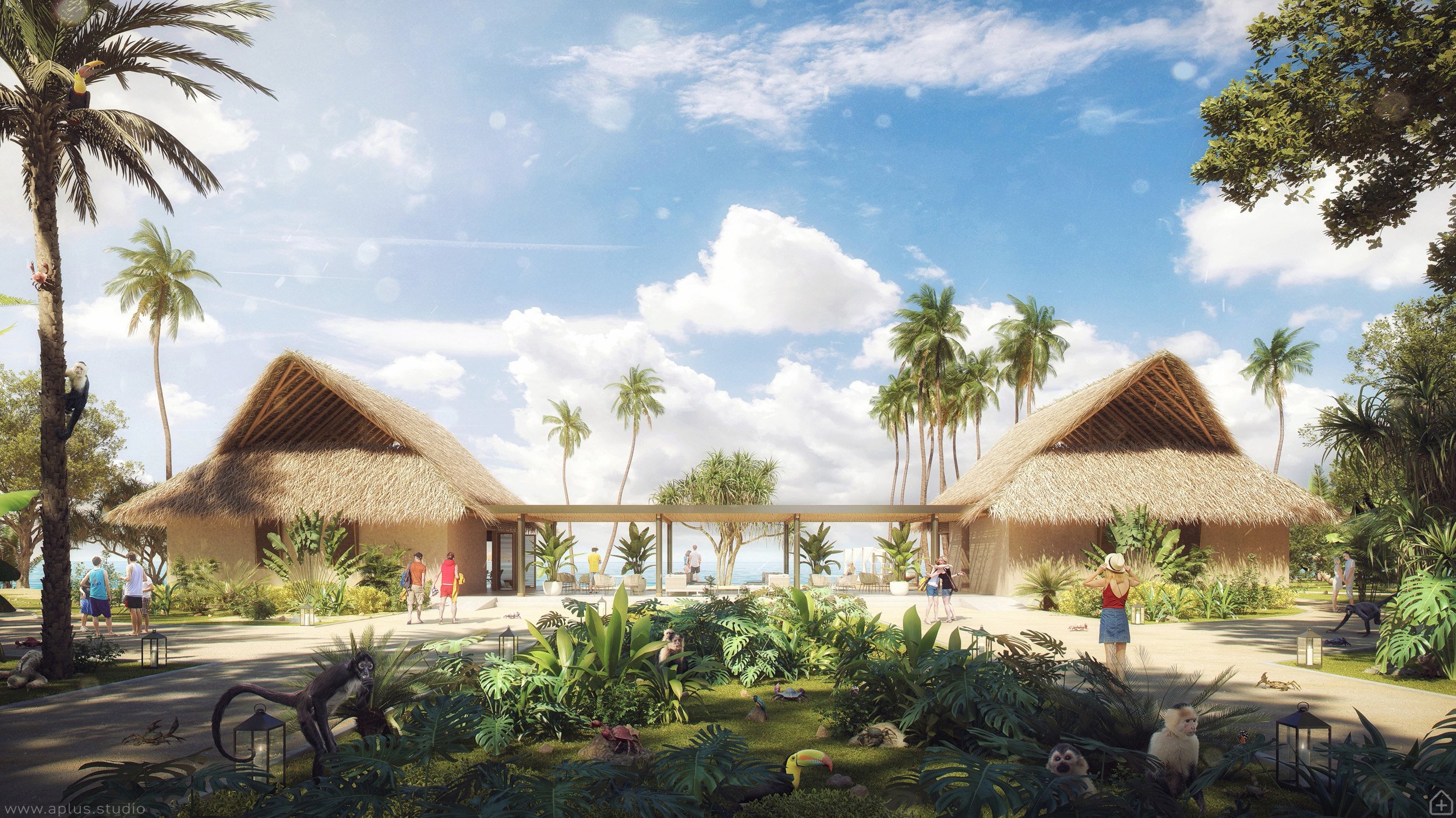 poda arquitectos / kokuye club house, panama