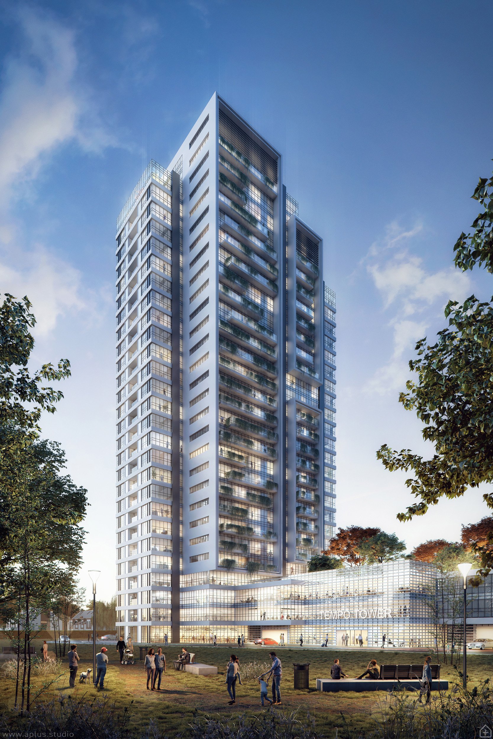 bureau cube / tempo tower